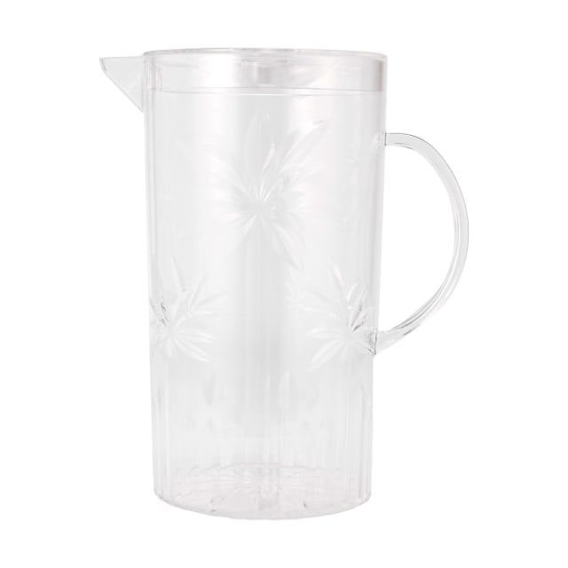 2.8L Clear Palm Acrylic Drink Jug Kmart