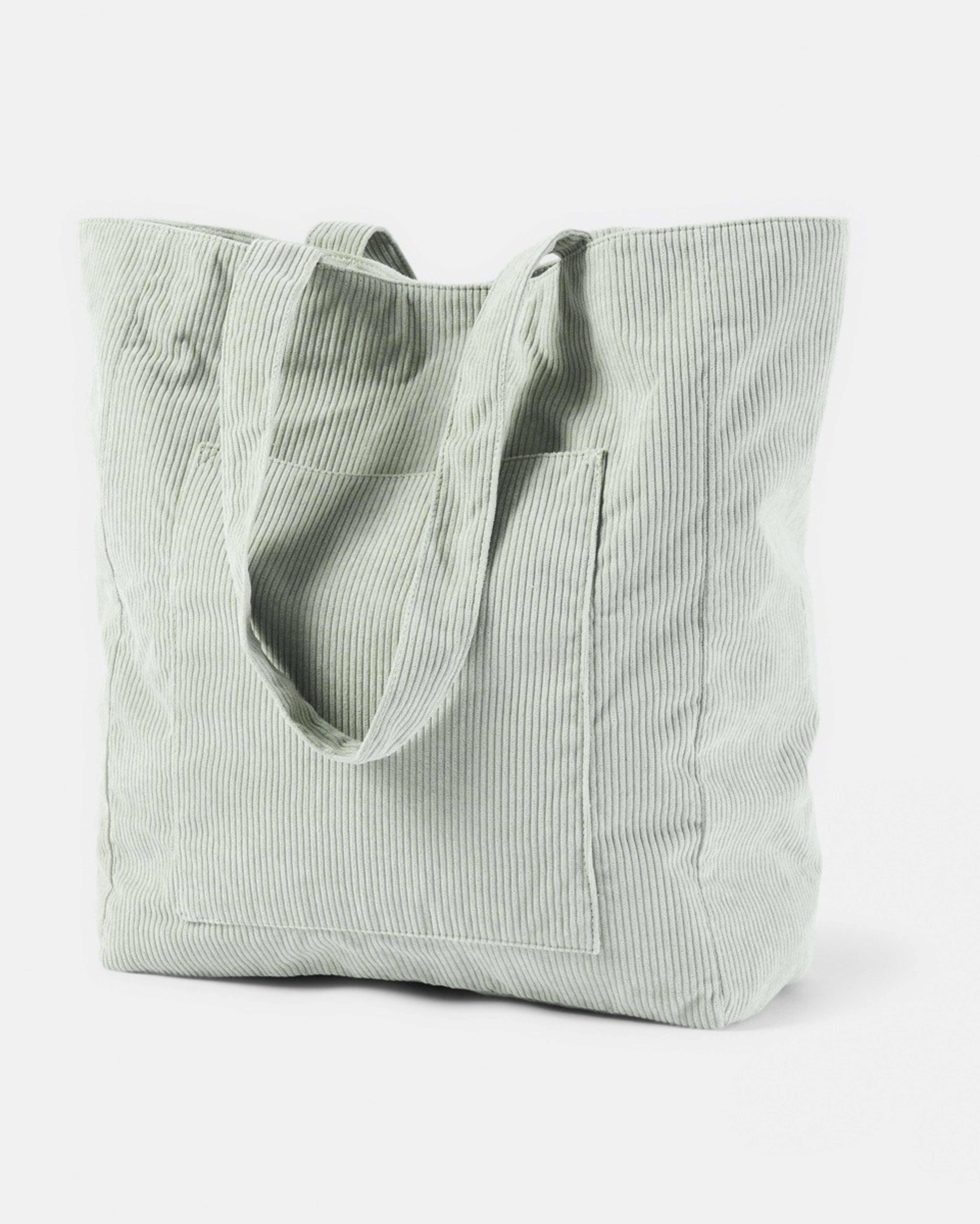 2 Corduroy Tote Bag Soft Khaki, 2 of 5