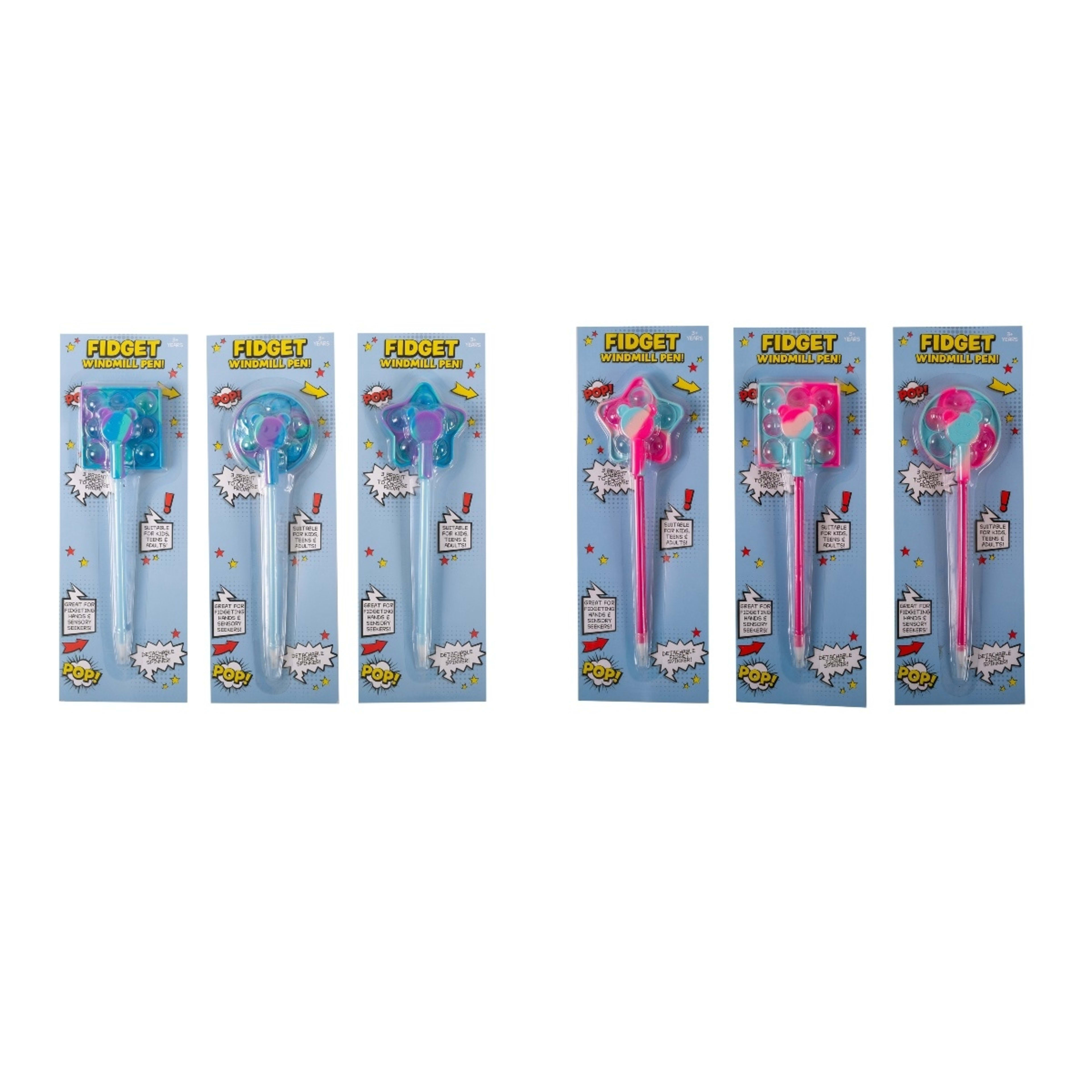 1 Fidget Windmill Pen - Assorted