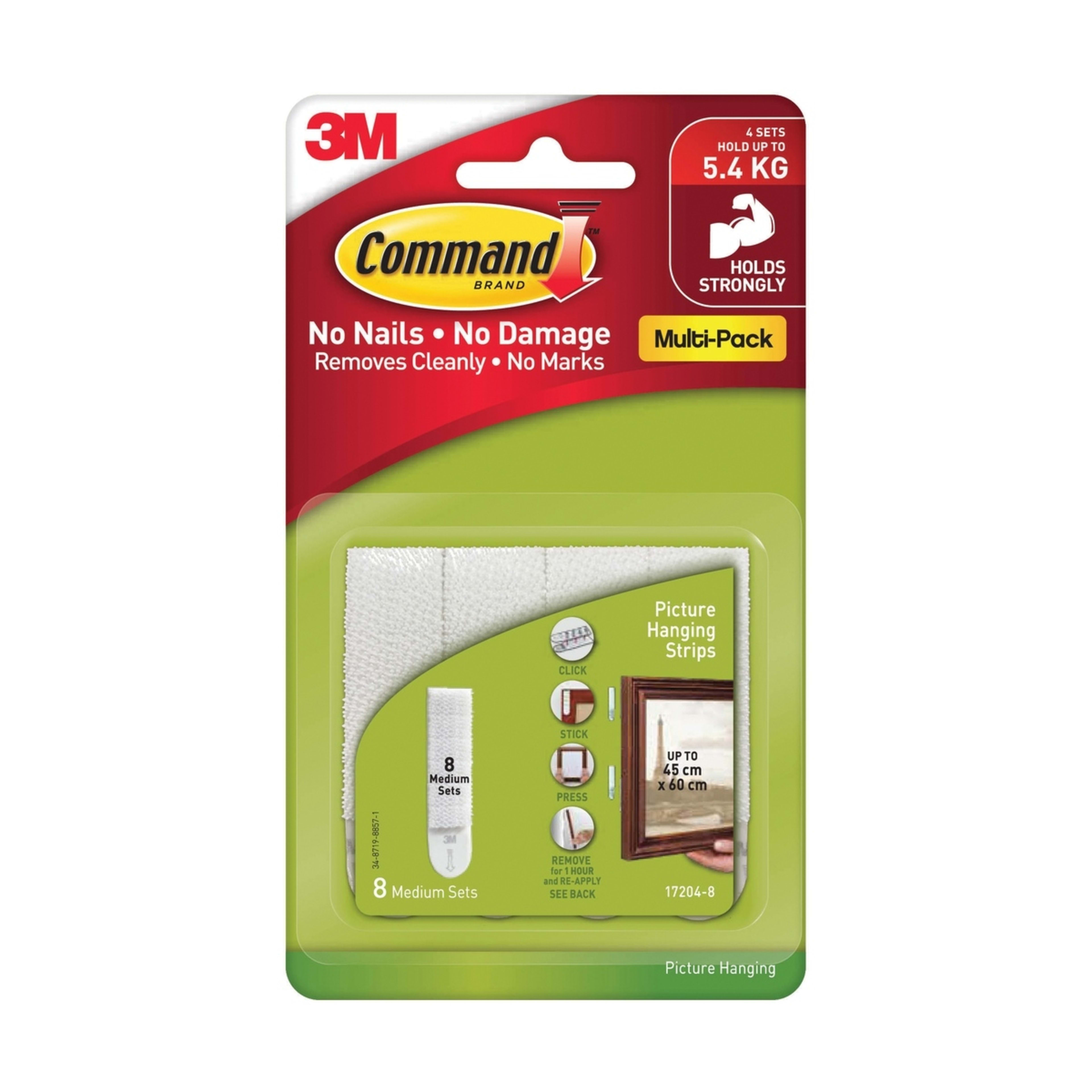 1 Command Picture Hanging Strips - Medium