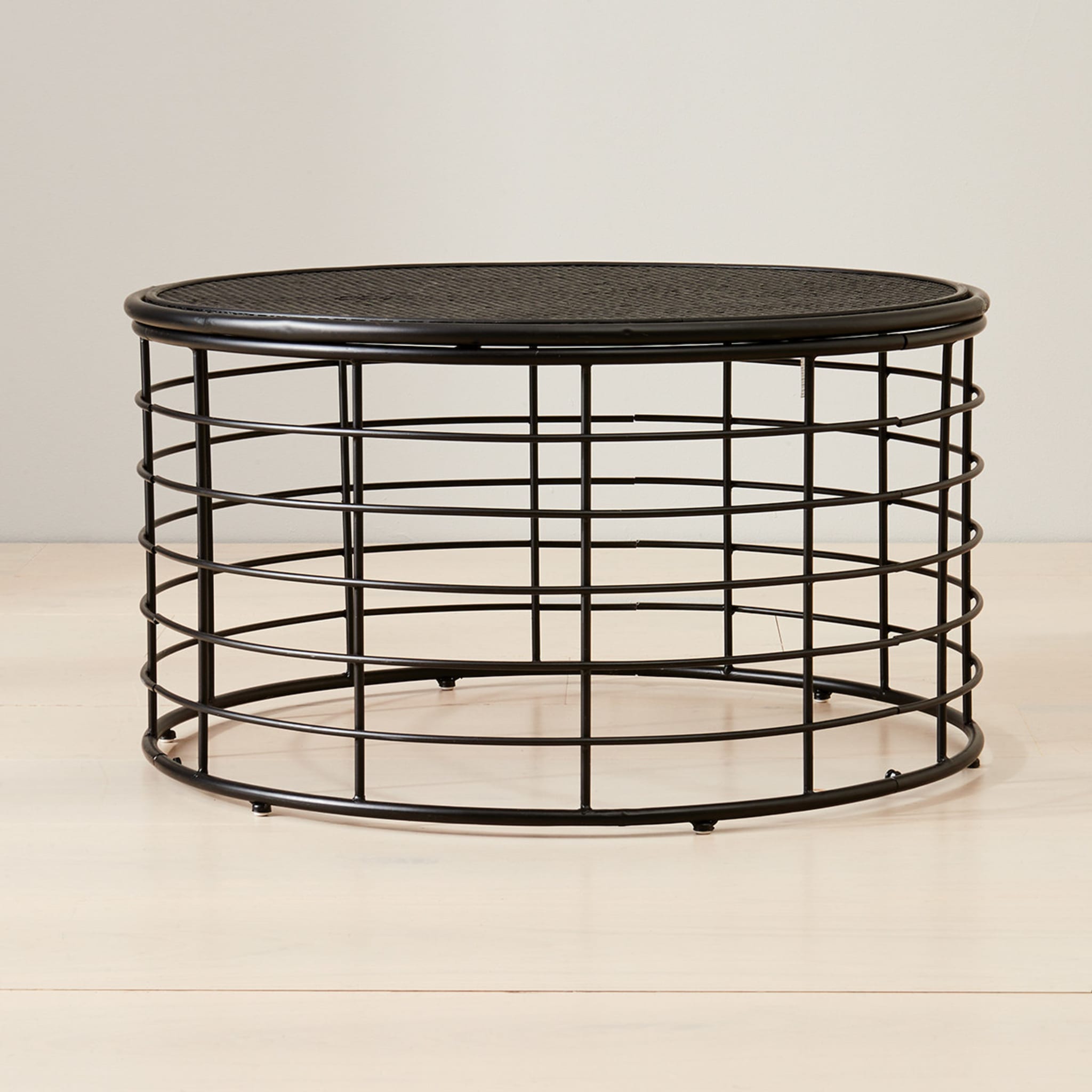 Woven Black Coffee Table Kmart