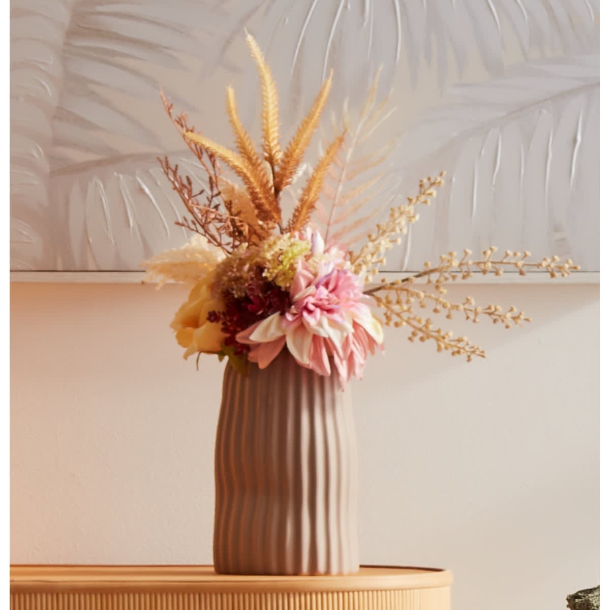 Artificial Flowers in Linear Vase Kmart NZ