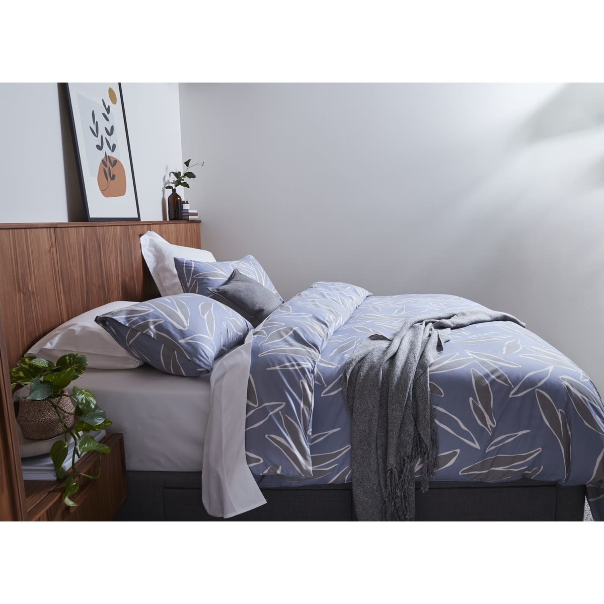 42cm Kira Cushion Grey Kmart