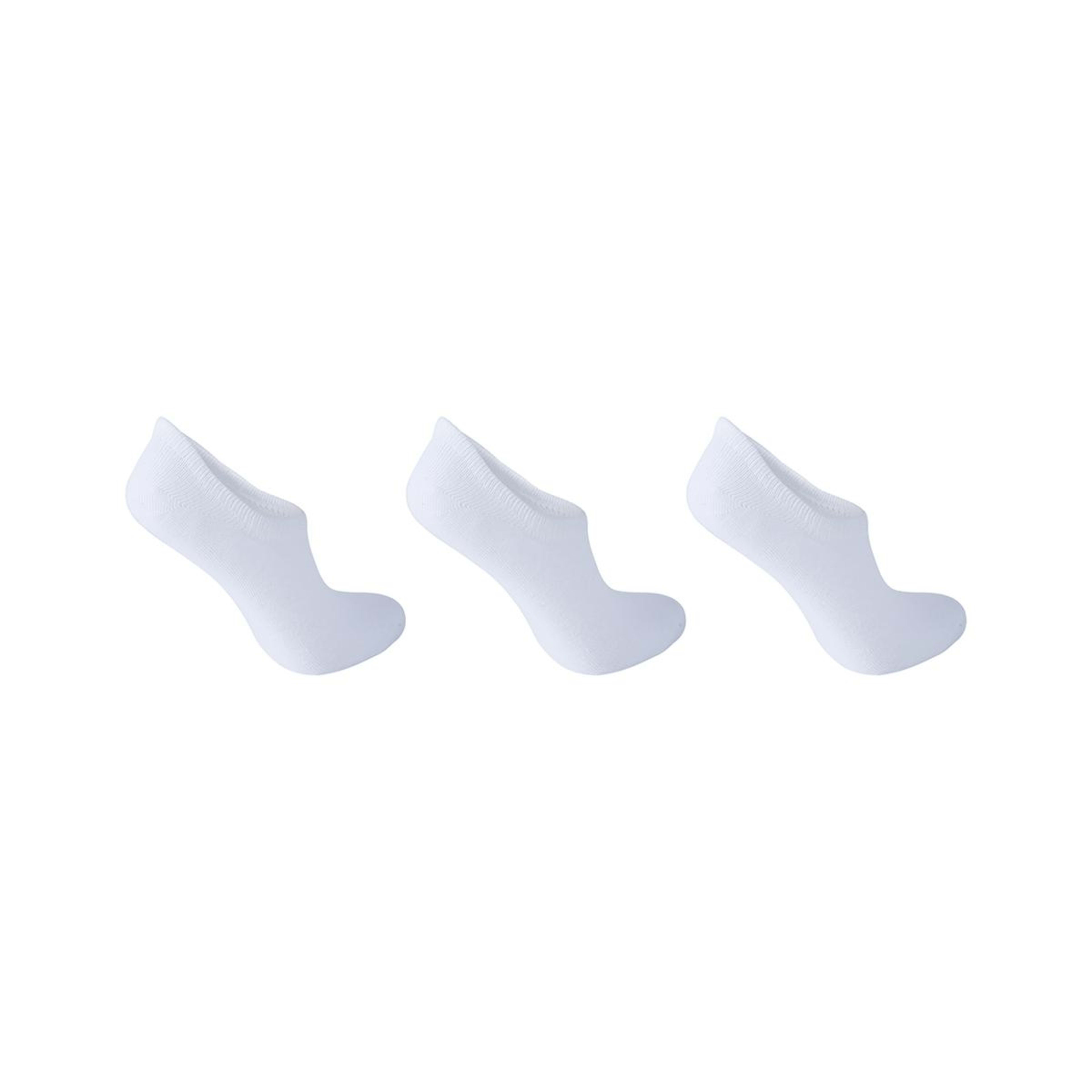 2 3 Pack Sneaker Socks White, 2 of 3