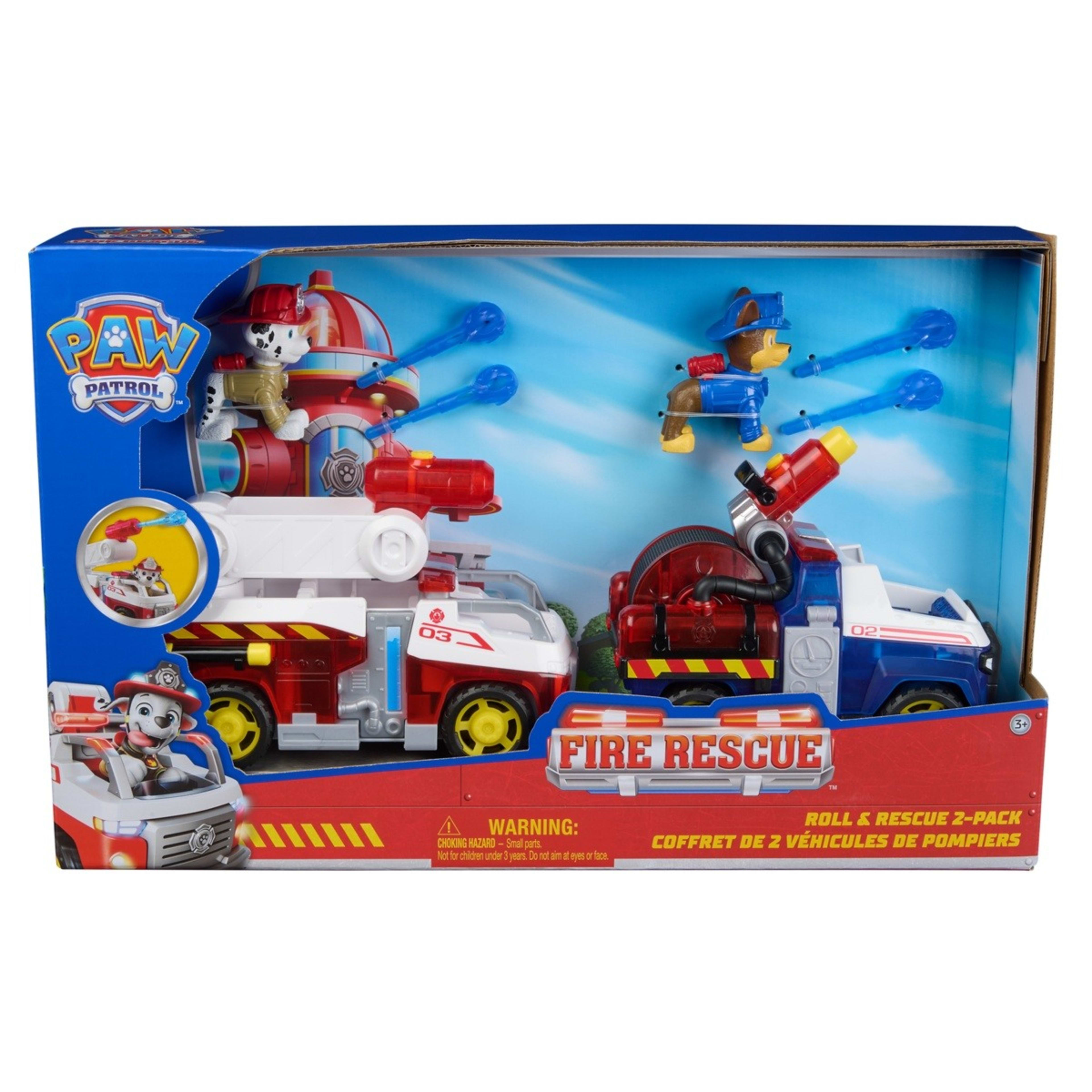 1 2 Pack PAW Patrol Fire Rescue: Roll and Rescue