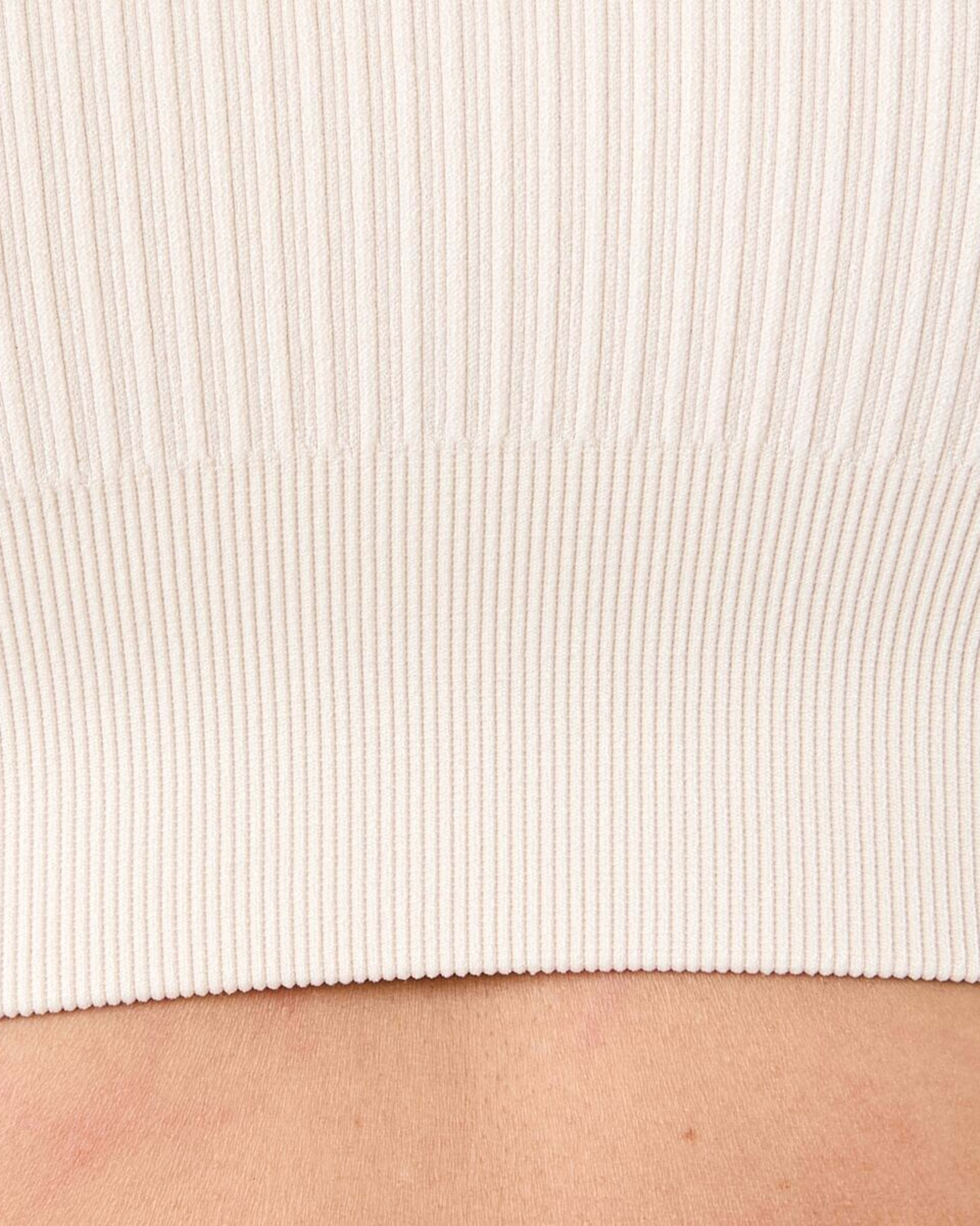 8 Sports Medium Support Seamfree Crop Top CLOUD BEIGE, 8 of 8