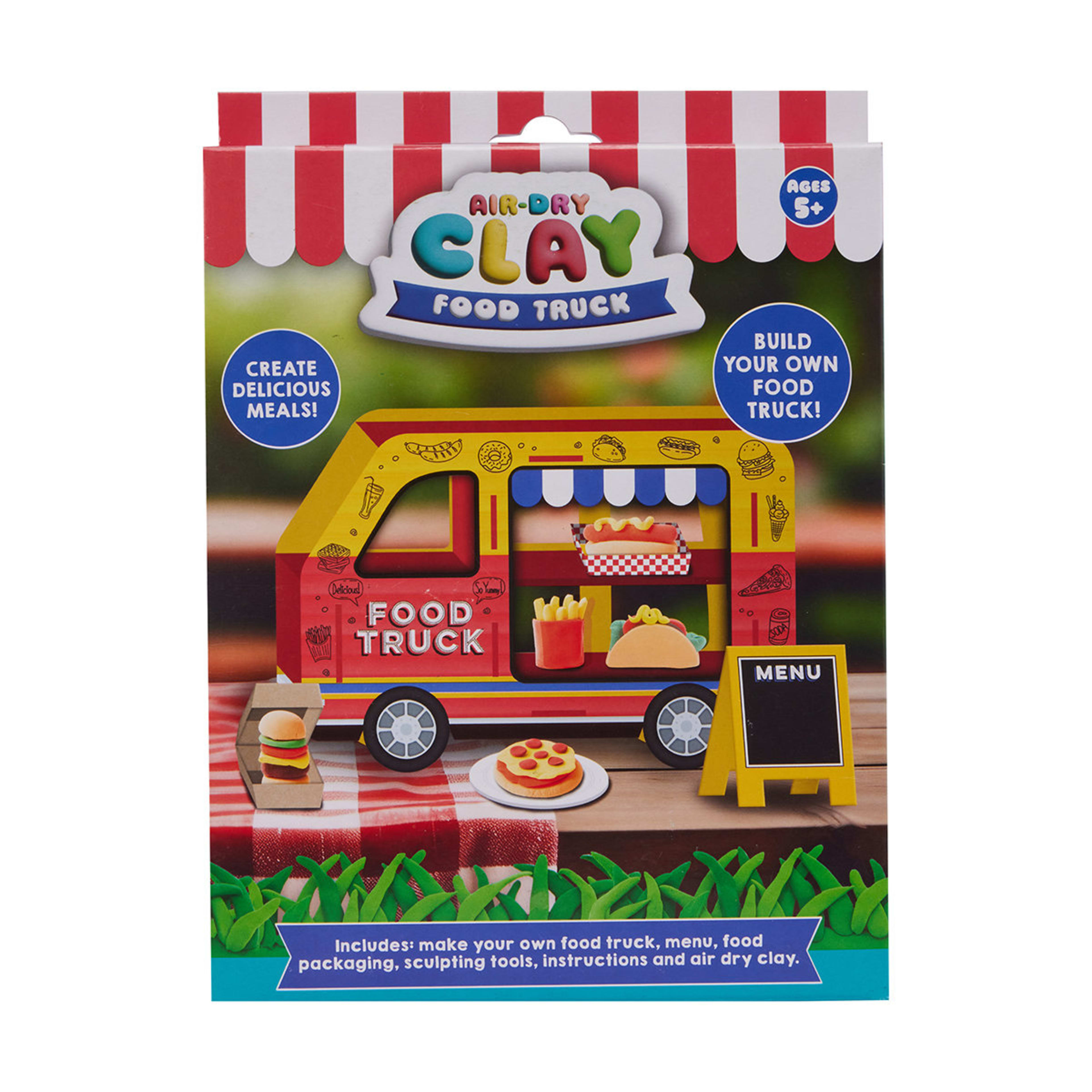 1 Air-Dry Clay: Food Truck Kit, 1 of 7