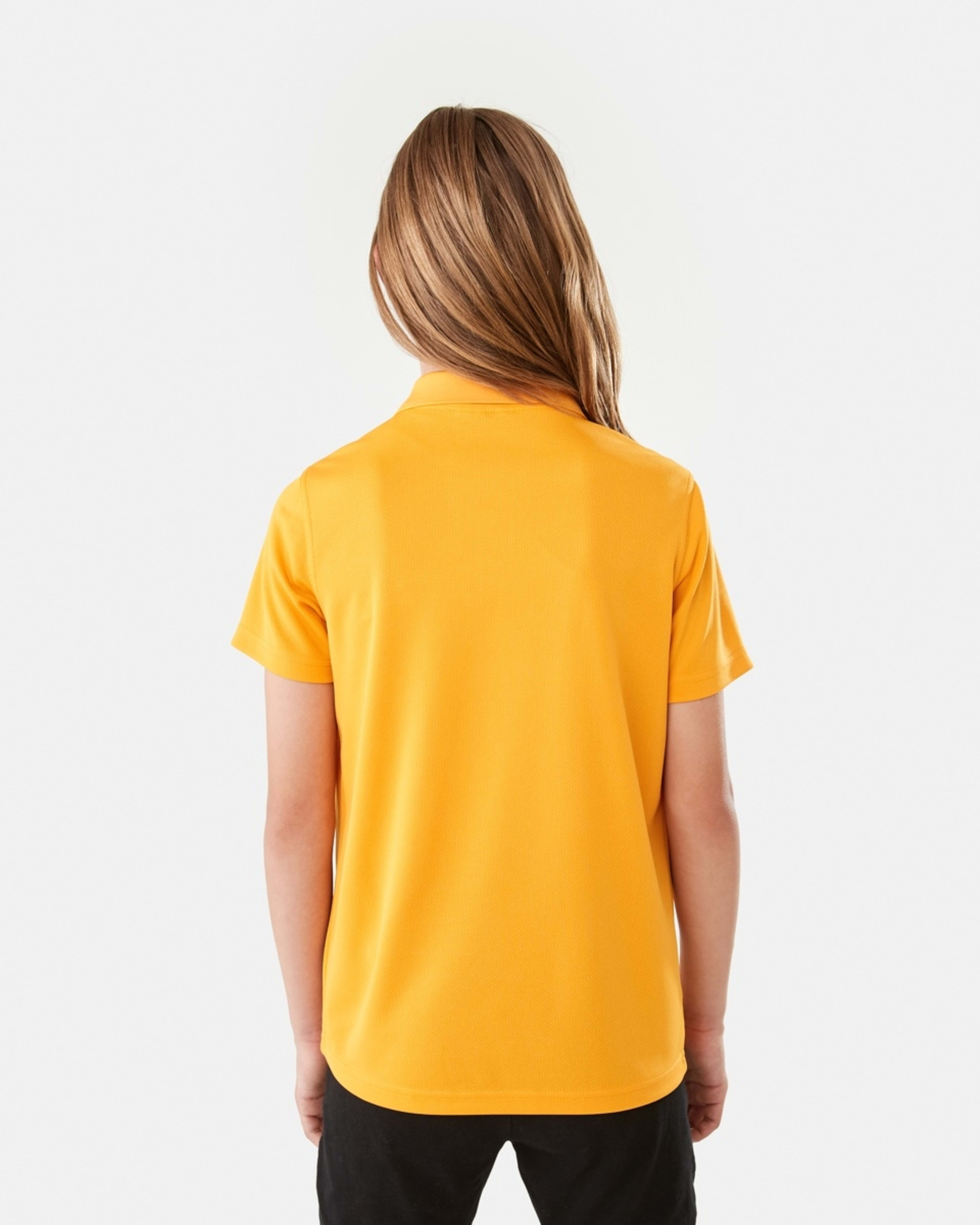 2 School Moisture Wicking Polo Gold, 2 of 9