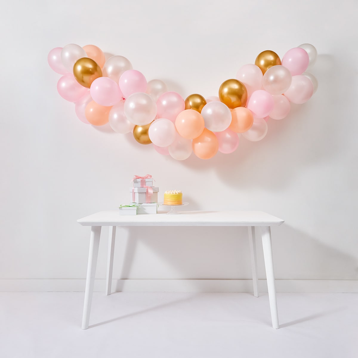 Peachy Pink Balloon Garland Kmart