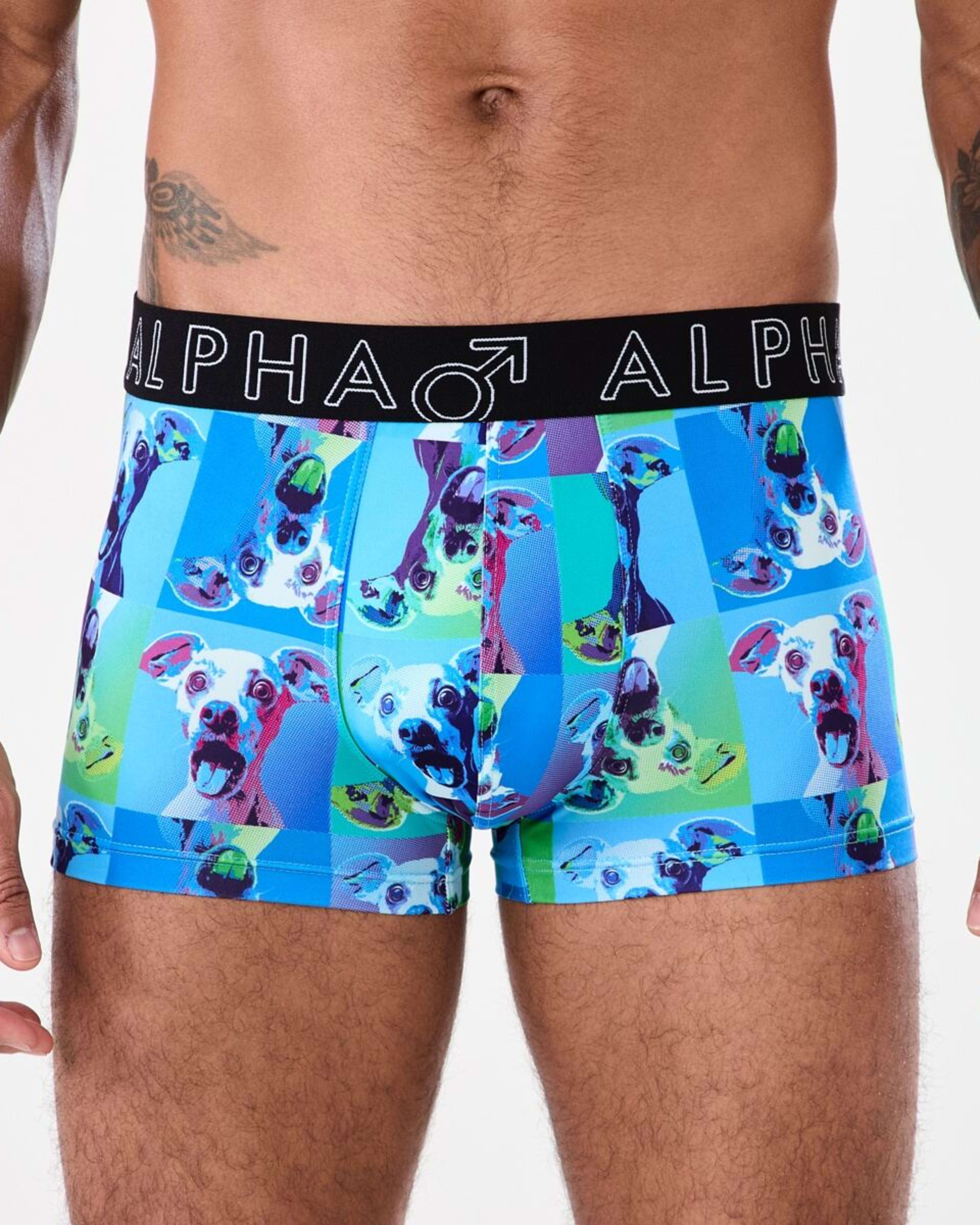 4 3 Pack Microfibre Trunks POP ART, 4 of 8
