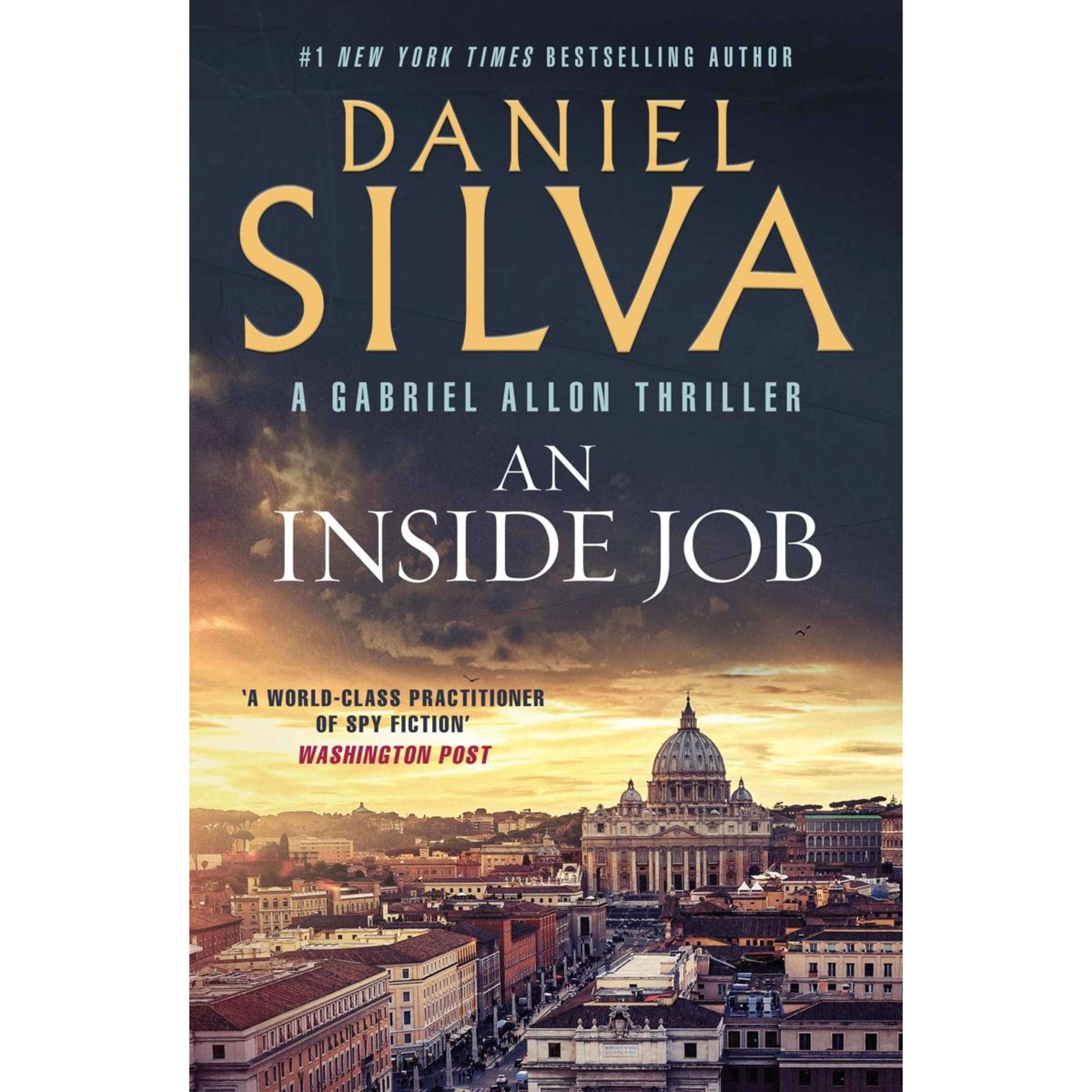 1 An Inside Job: A Gabriel Allon Thriller by Daniel Silva - Book