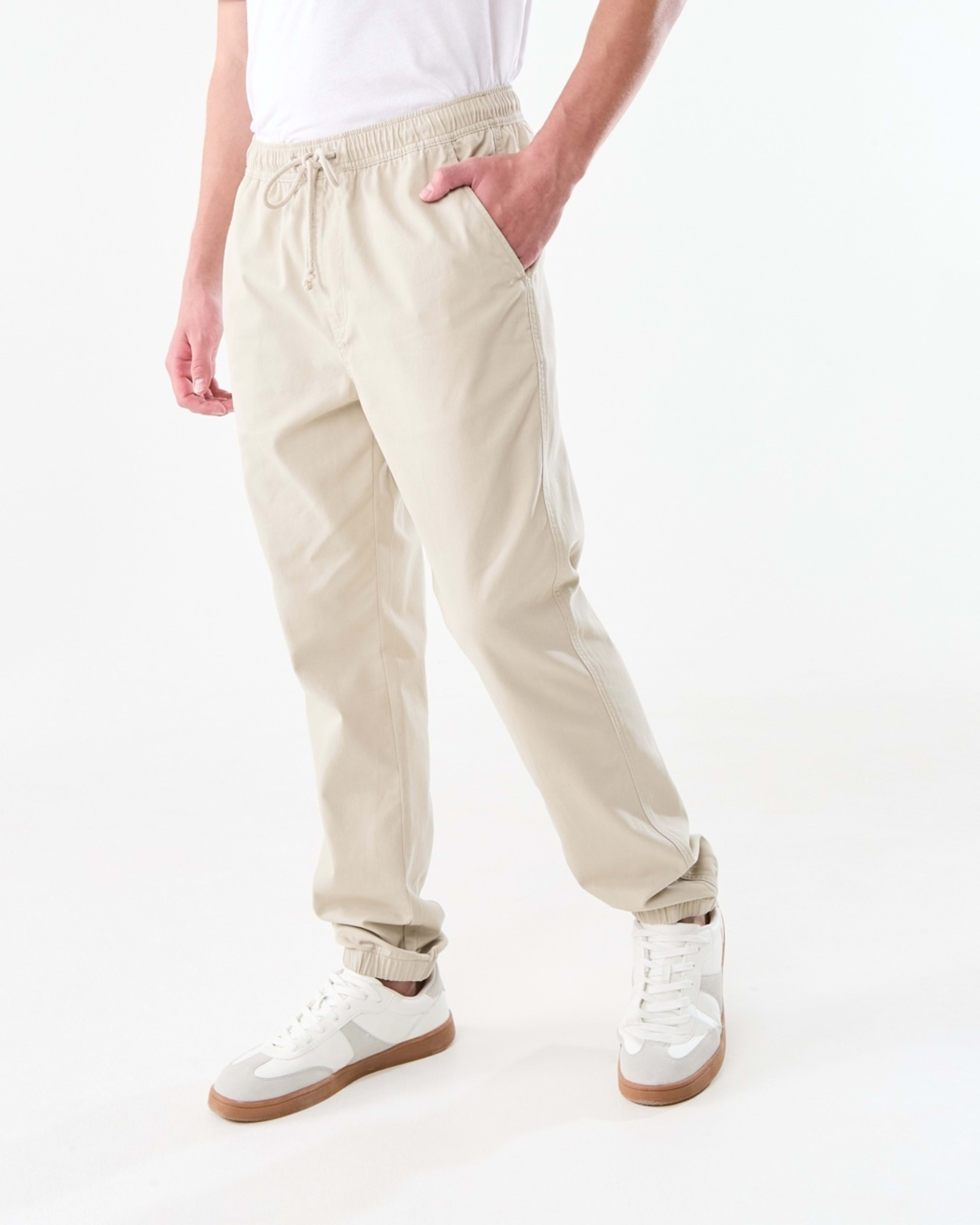2 Elastic Waist Jogger Pants Bge Ntrl, 2 of 6