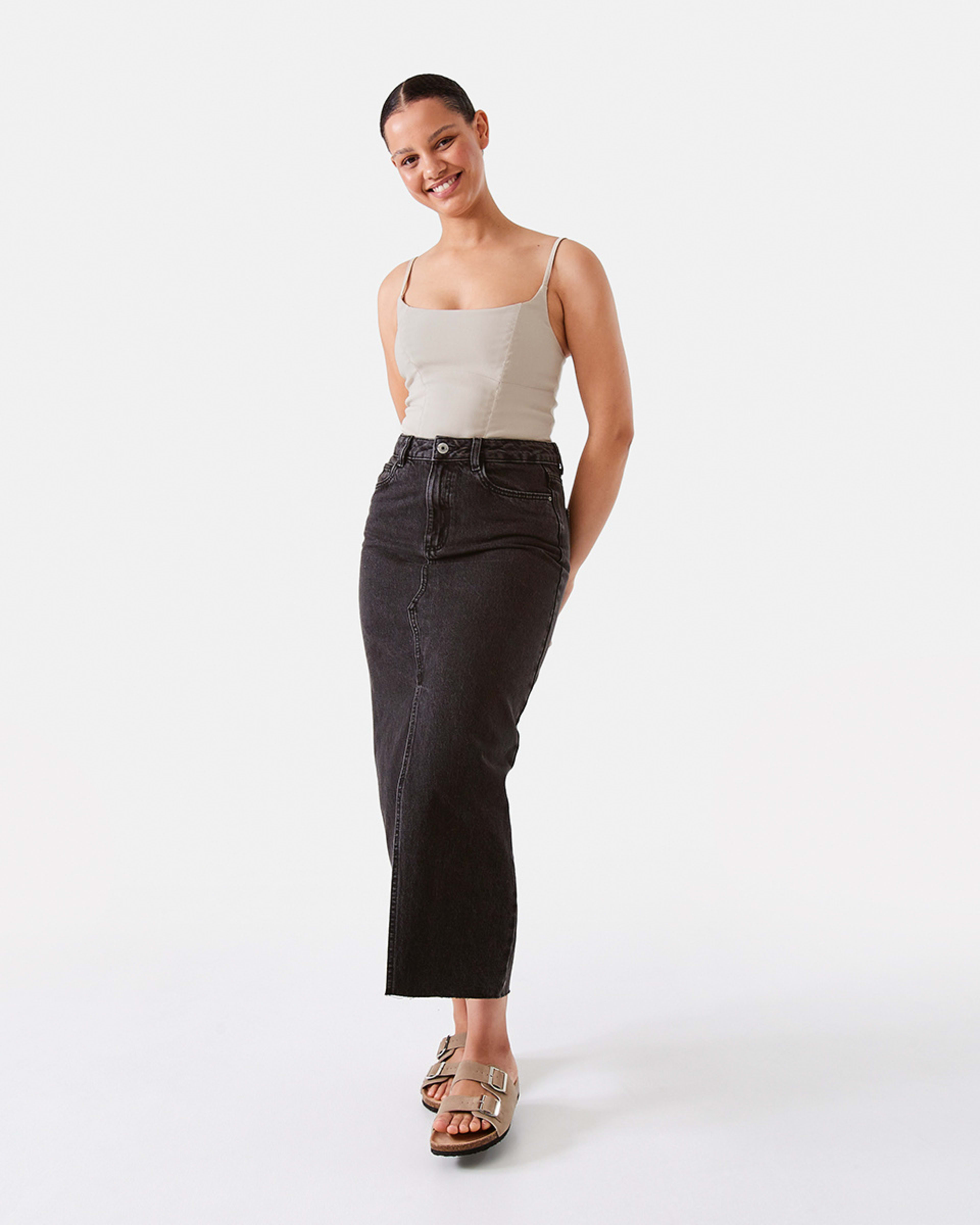 Denim Maxi Skirt Kmart