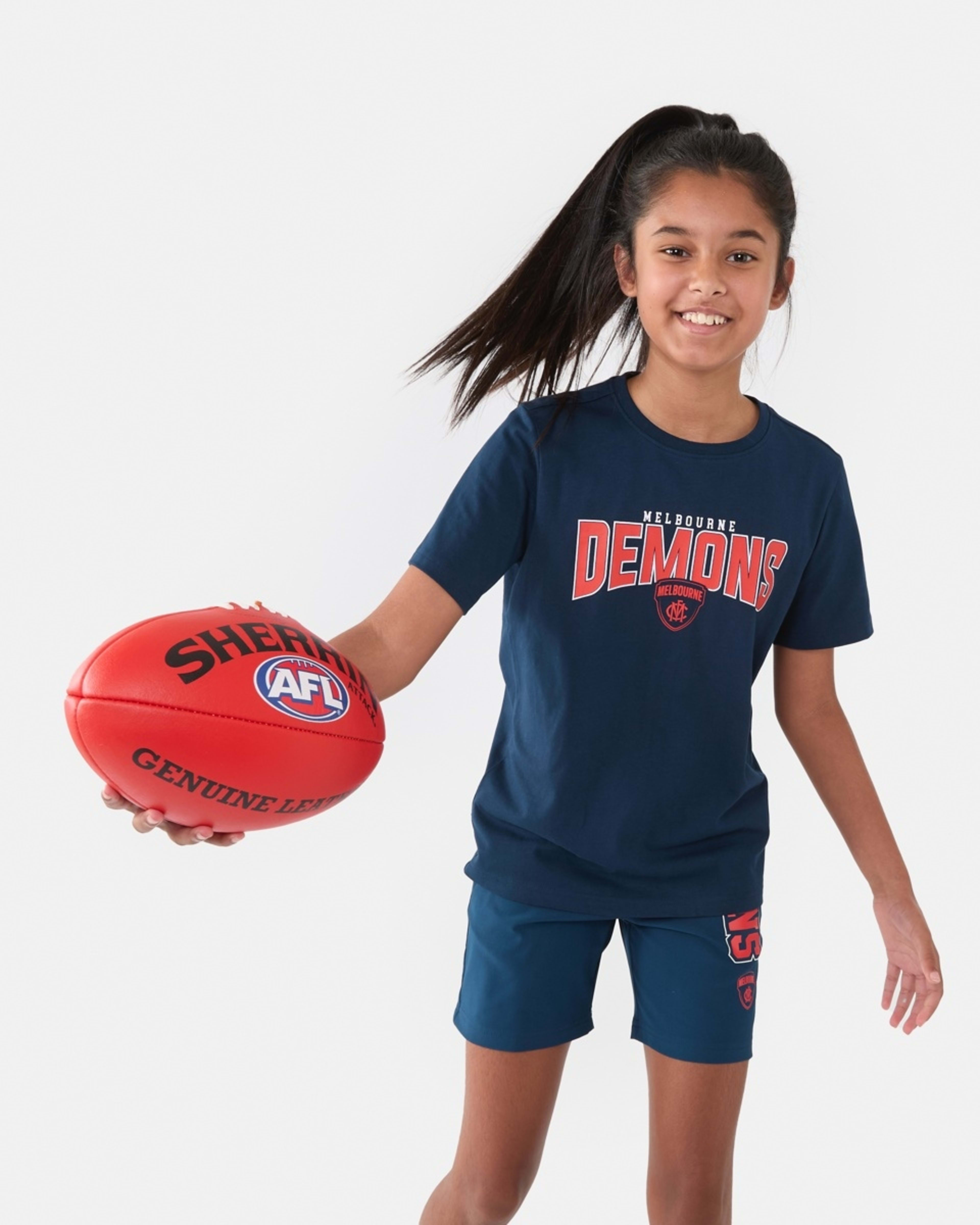 7 Official AFL Kids T-shirt Melbourne, 7 of 9