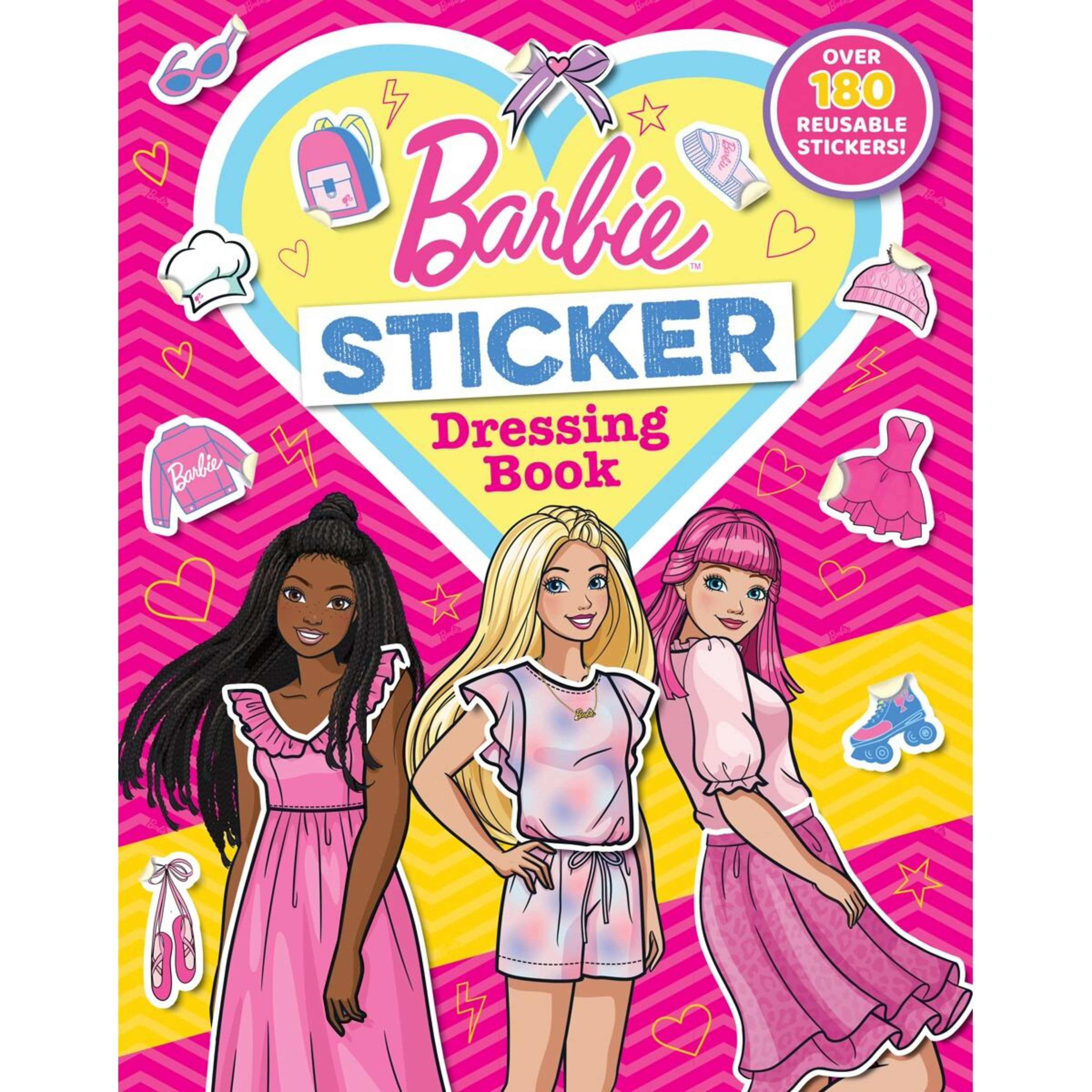 1 Barbie Sticker Dressing Book
