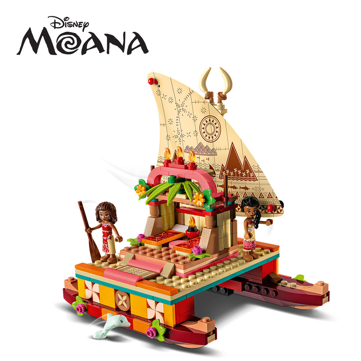 LEGO Disney Princess Moana's Wayfinding Boat 43210 - Kmart