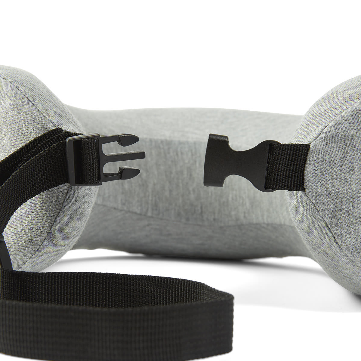Roll Up Travel Pillow Memory Foam Grey Kmart