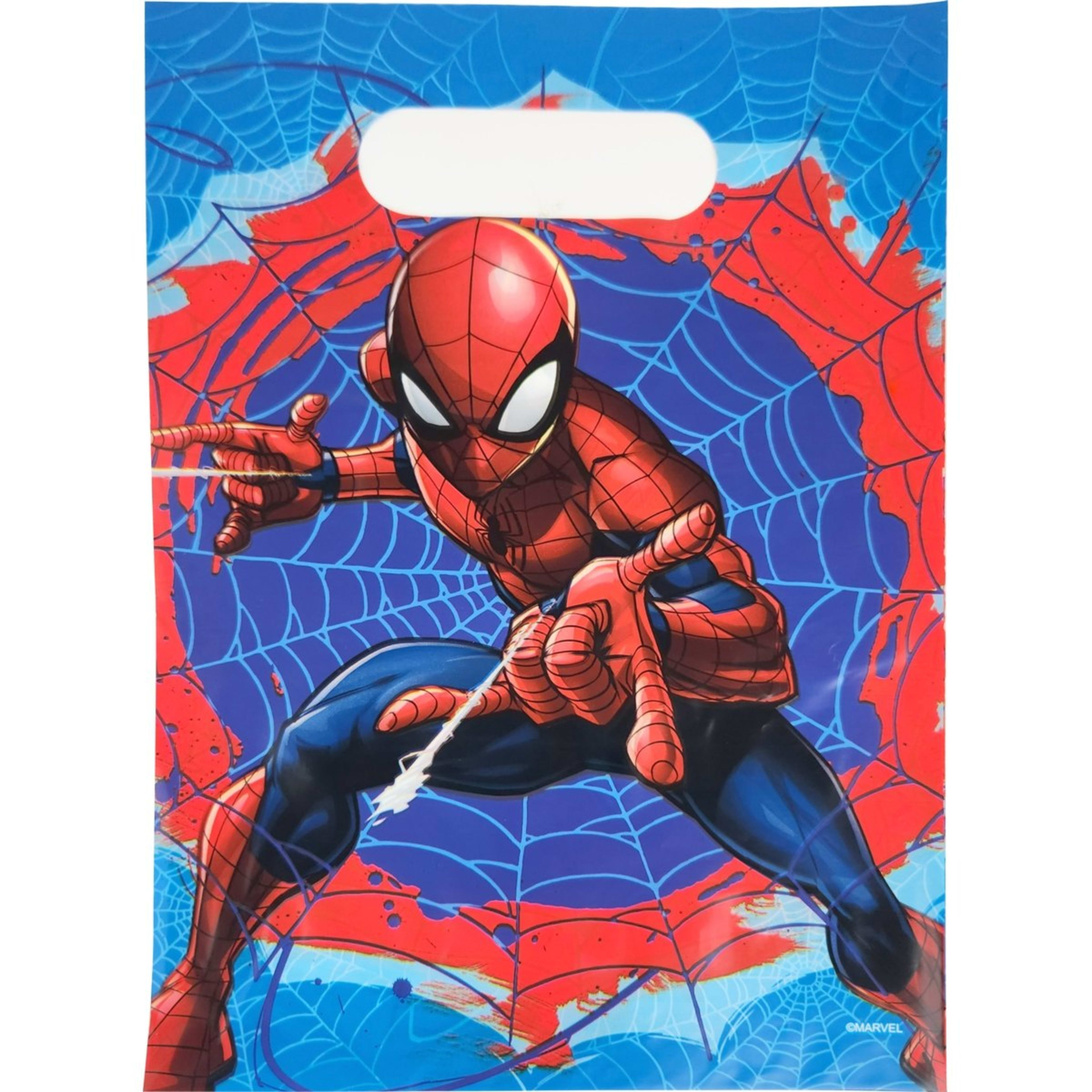 8 Pack Marvel SpiderMan Party Bags Kmart