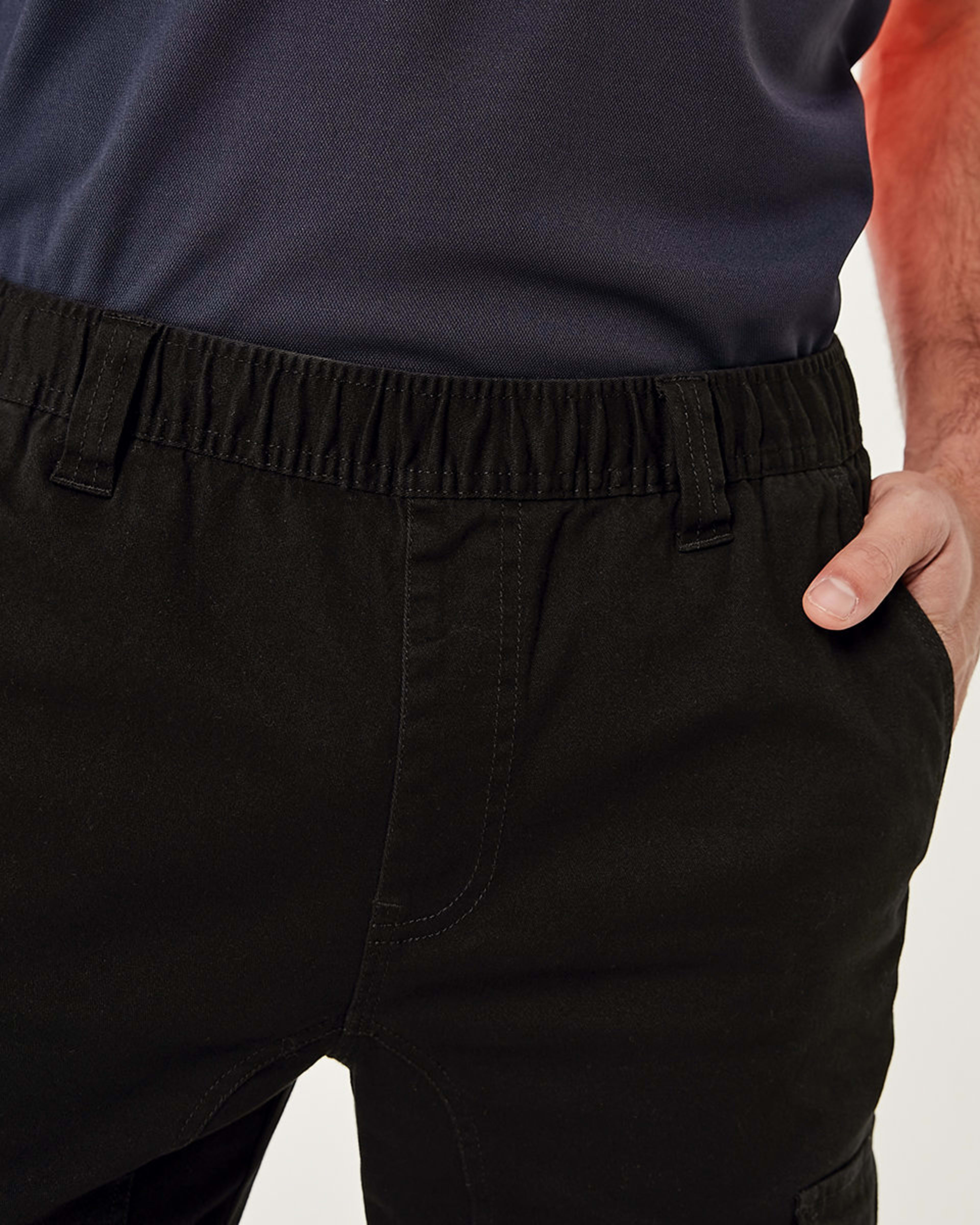 8 Cuff Work Joggers BLACK, 8 of 8