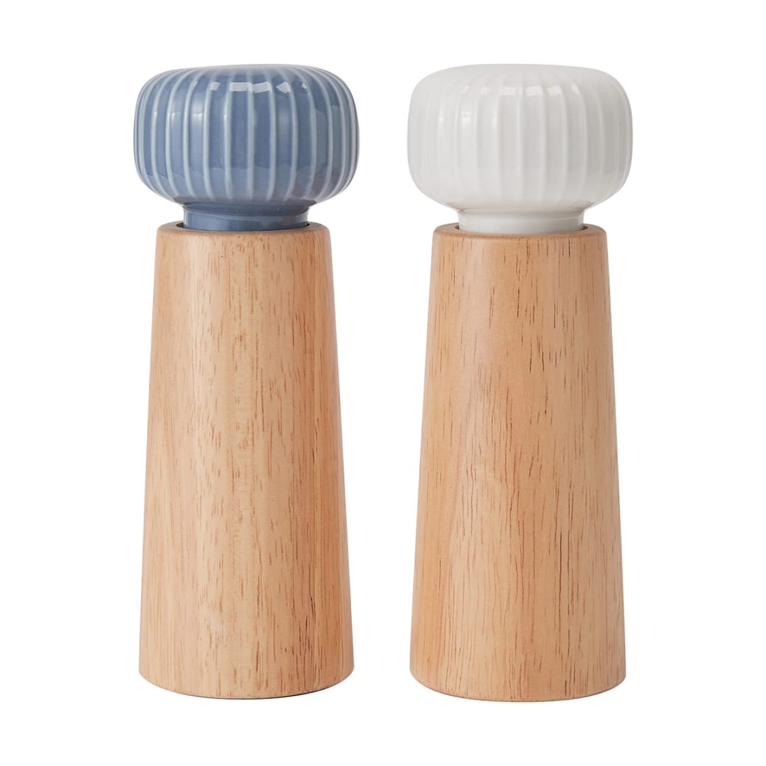 2 Pack Freya Salt & Pepper Grinders Kmart