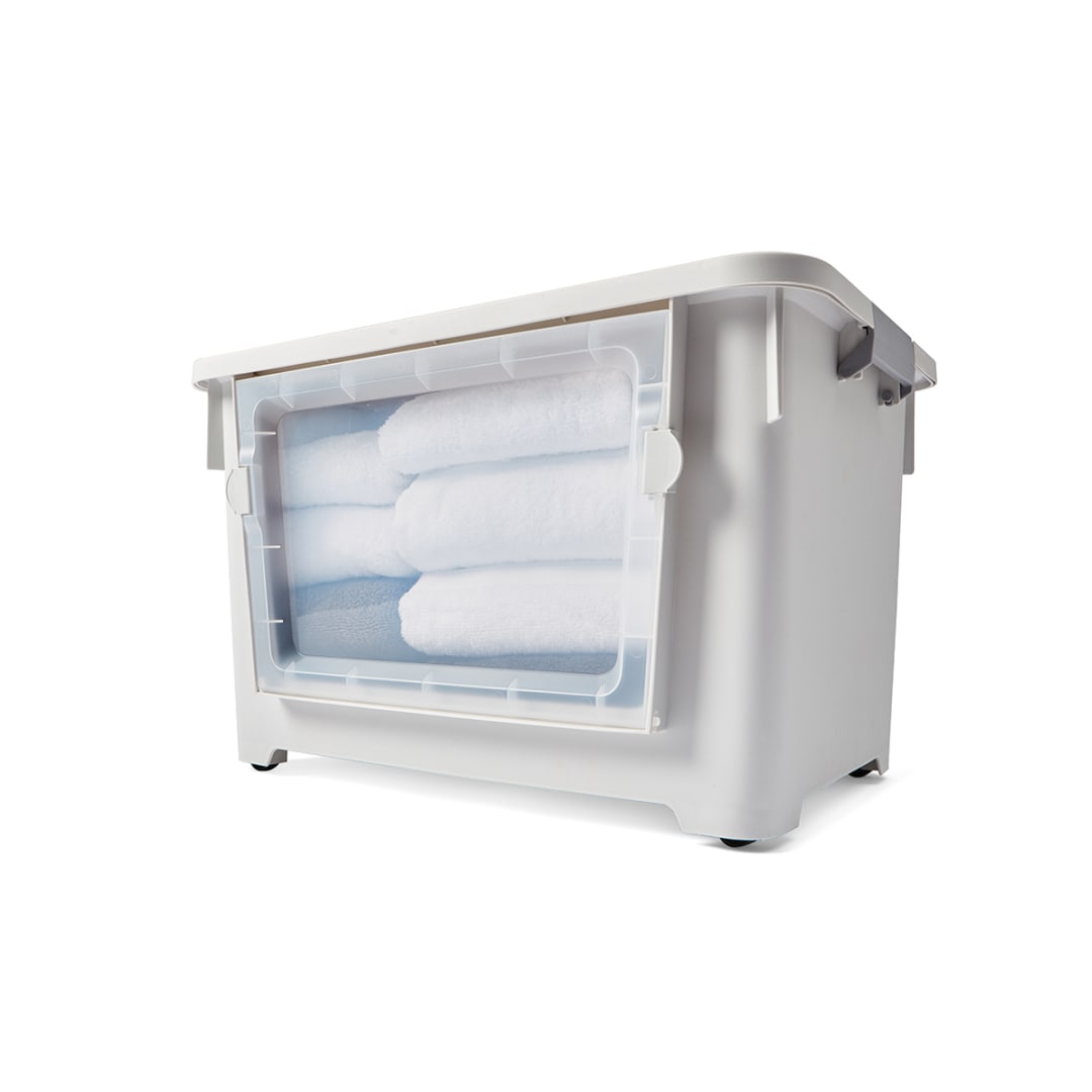 Front Opening Storage Tub Medium Kmart