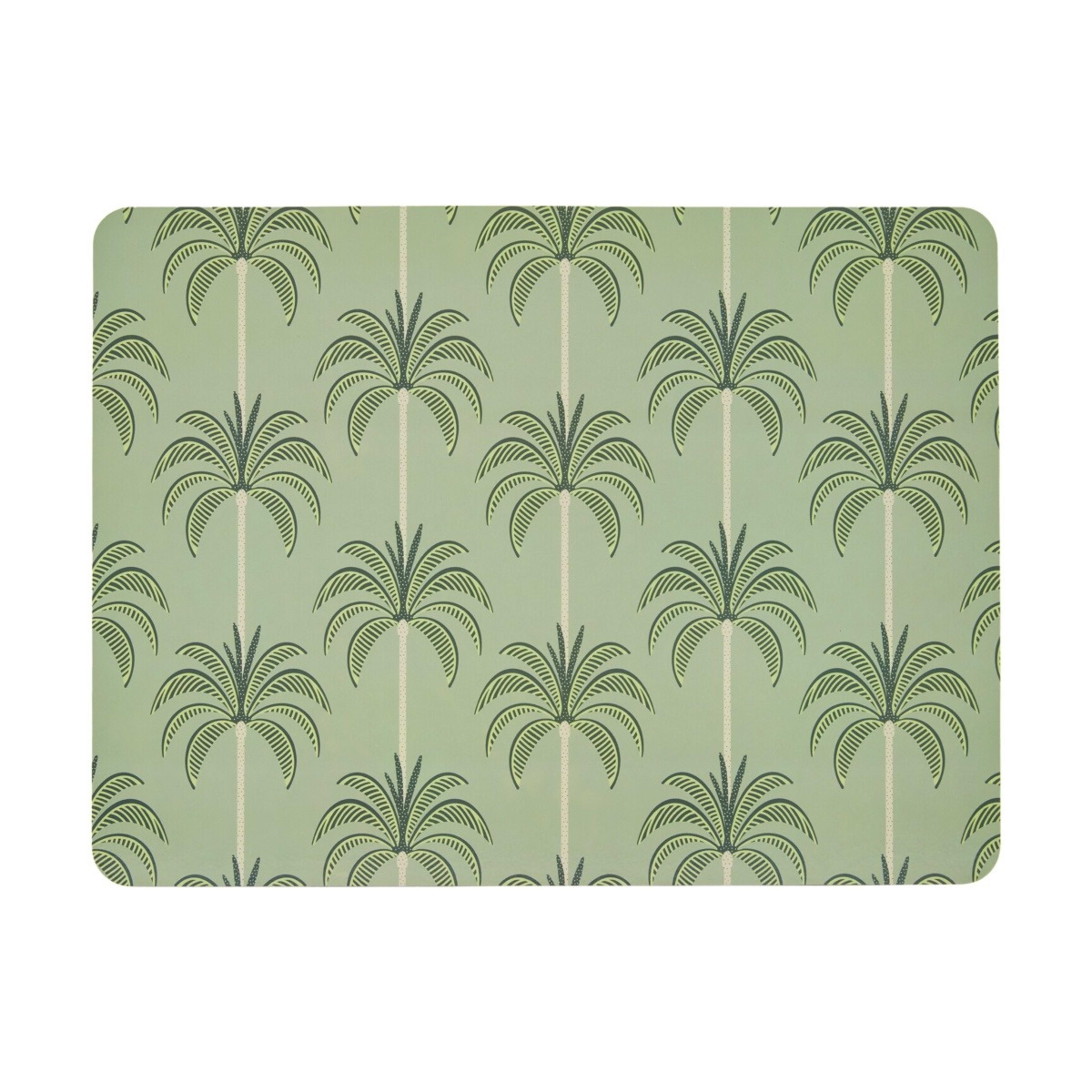 1 Palm Corkback Placemat, 1 of 3