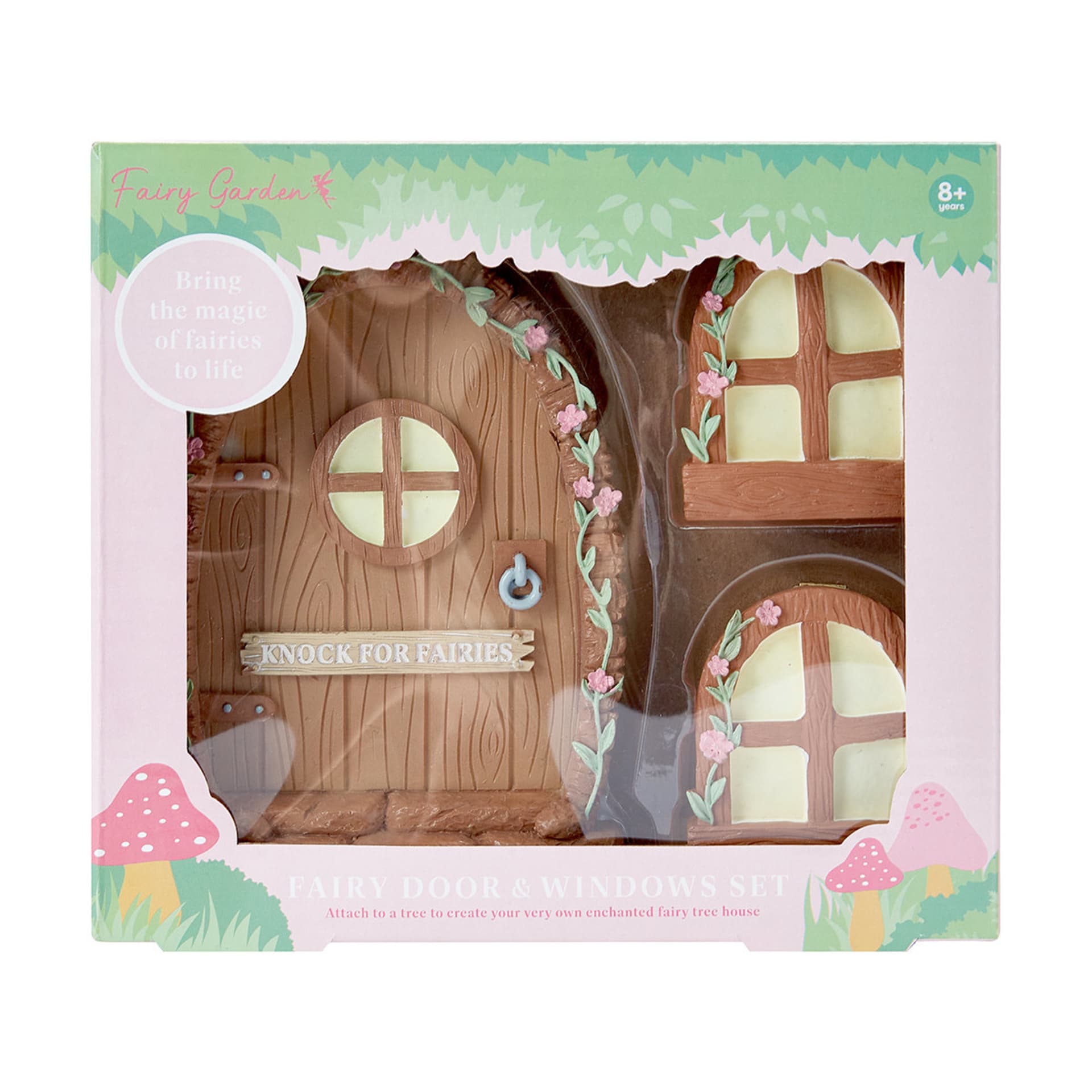 Fairy Garden Fairy Door and Windows Set Kmart