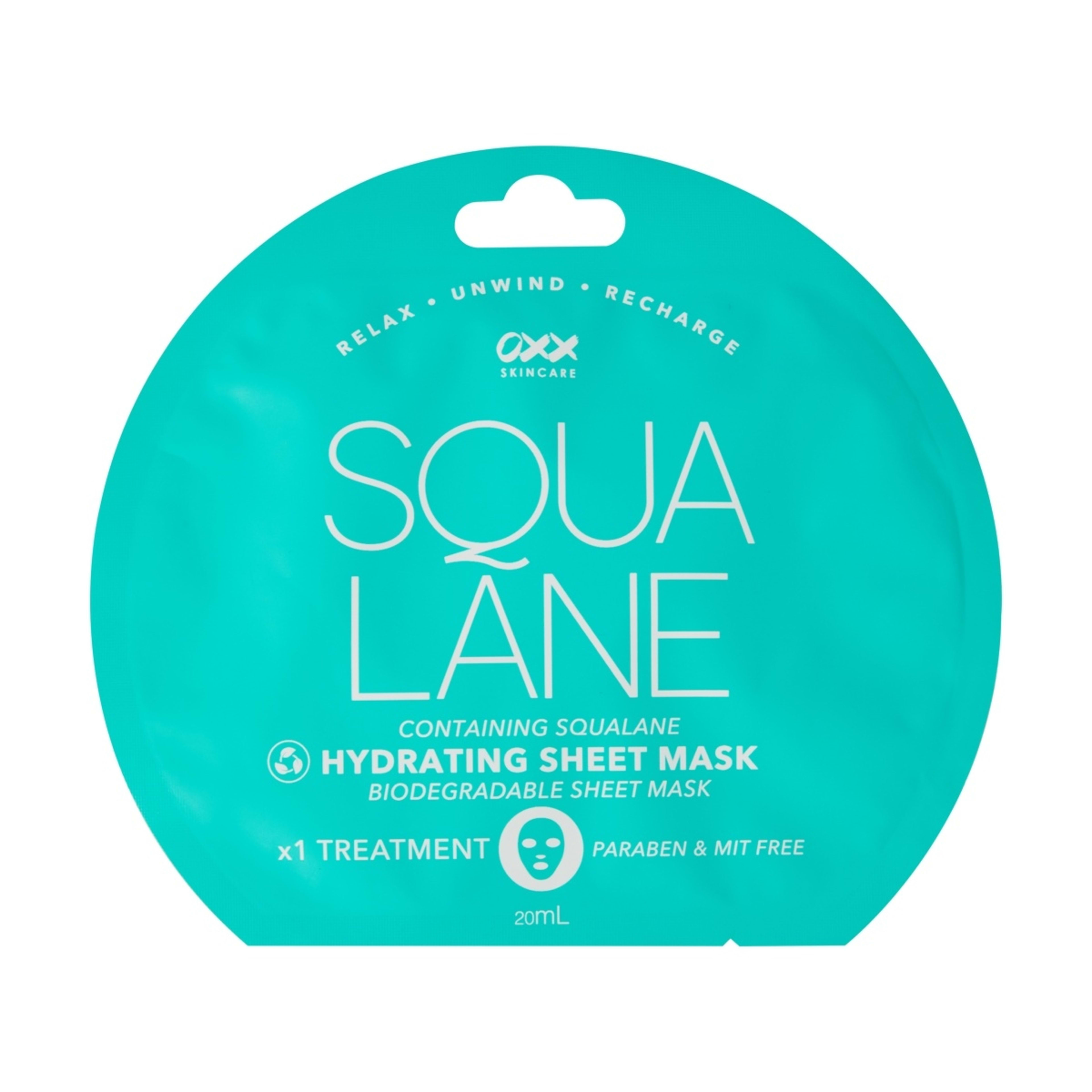 1 OXX Skincare Sheet Mask - Squalane