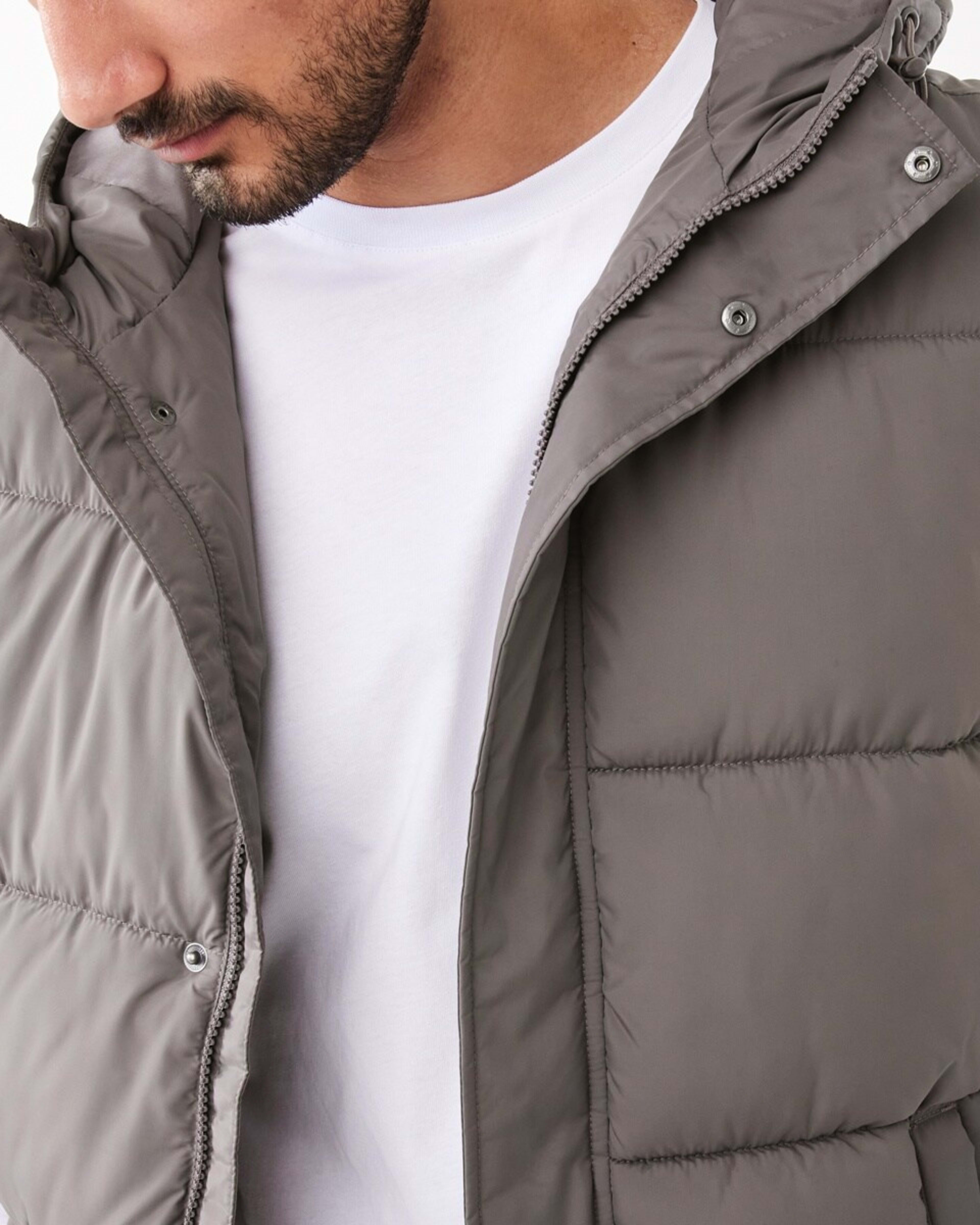6 Hooded Puffer Vest Brn Eagle, 6 of 9