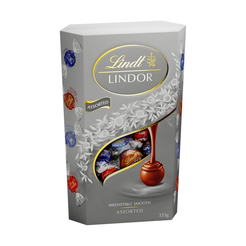 Lindt Lindor Assorted Chocolate Cornet 333g Kmart 1750