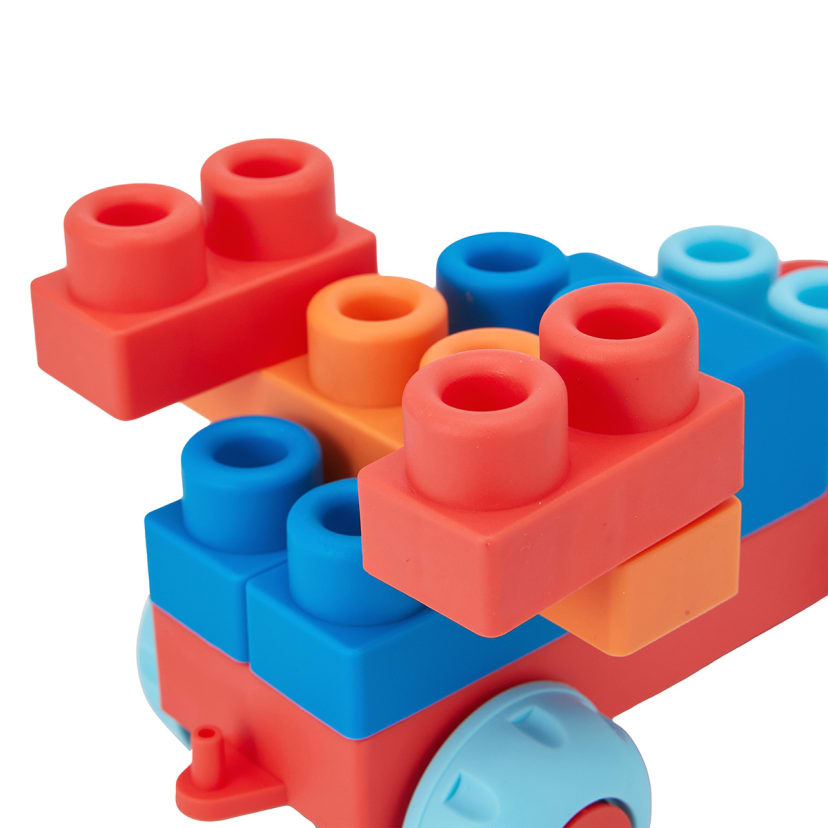 40 Piece Soft Building Blocks Kmart