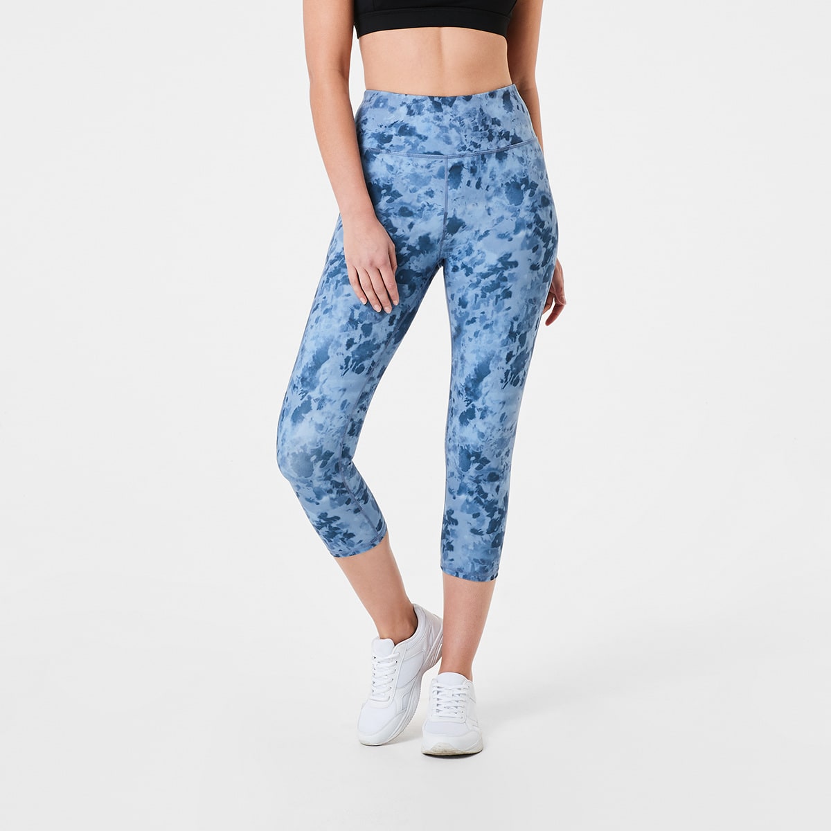 Active Womens Crop Recycled Print 