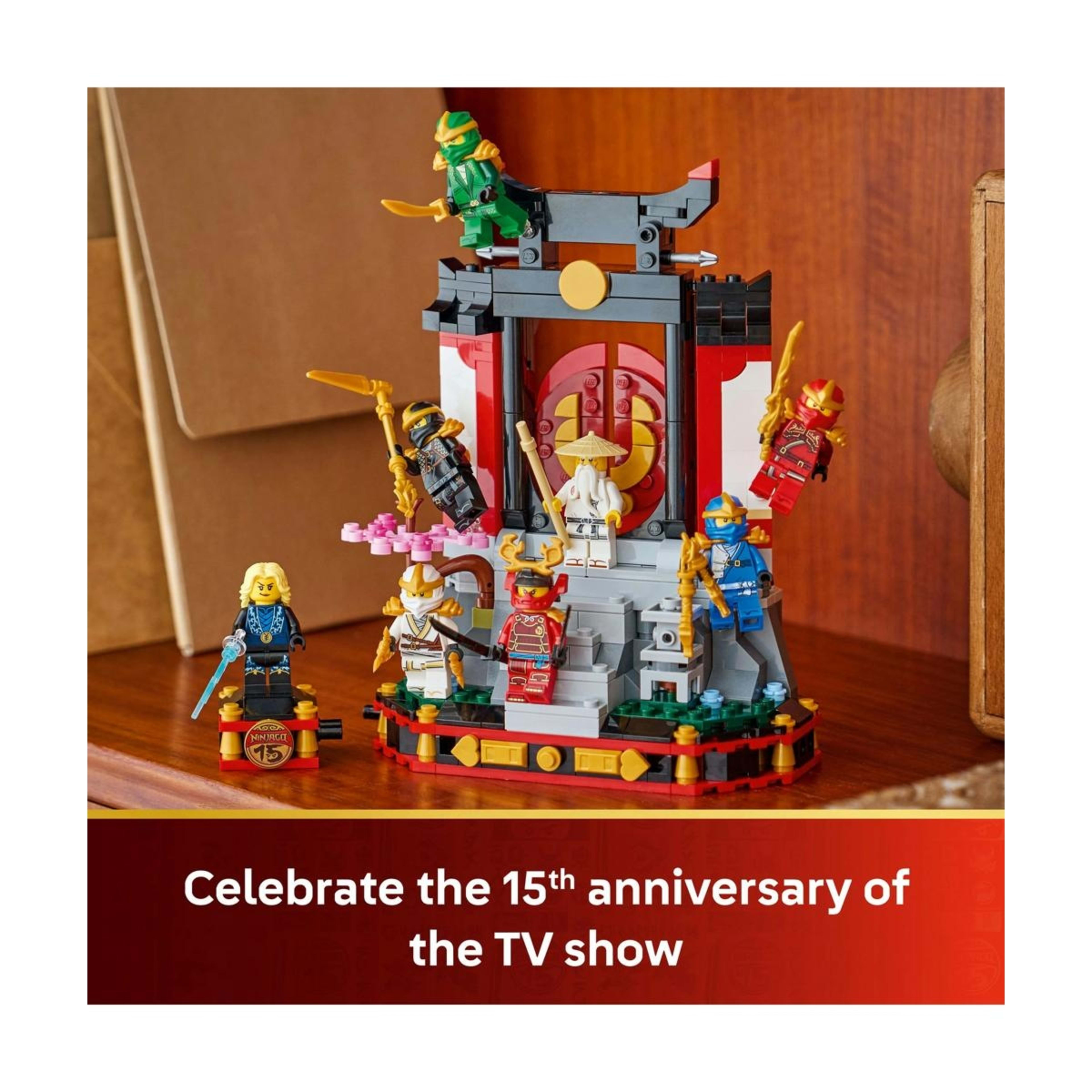 5 LEGO NINJAGO Ninja Character Display 15th Anniversary 71866, 5 of 10