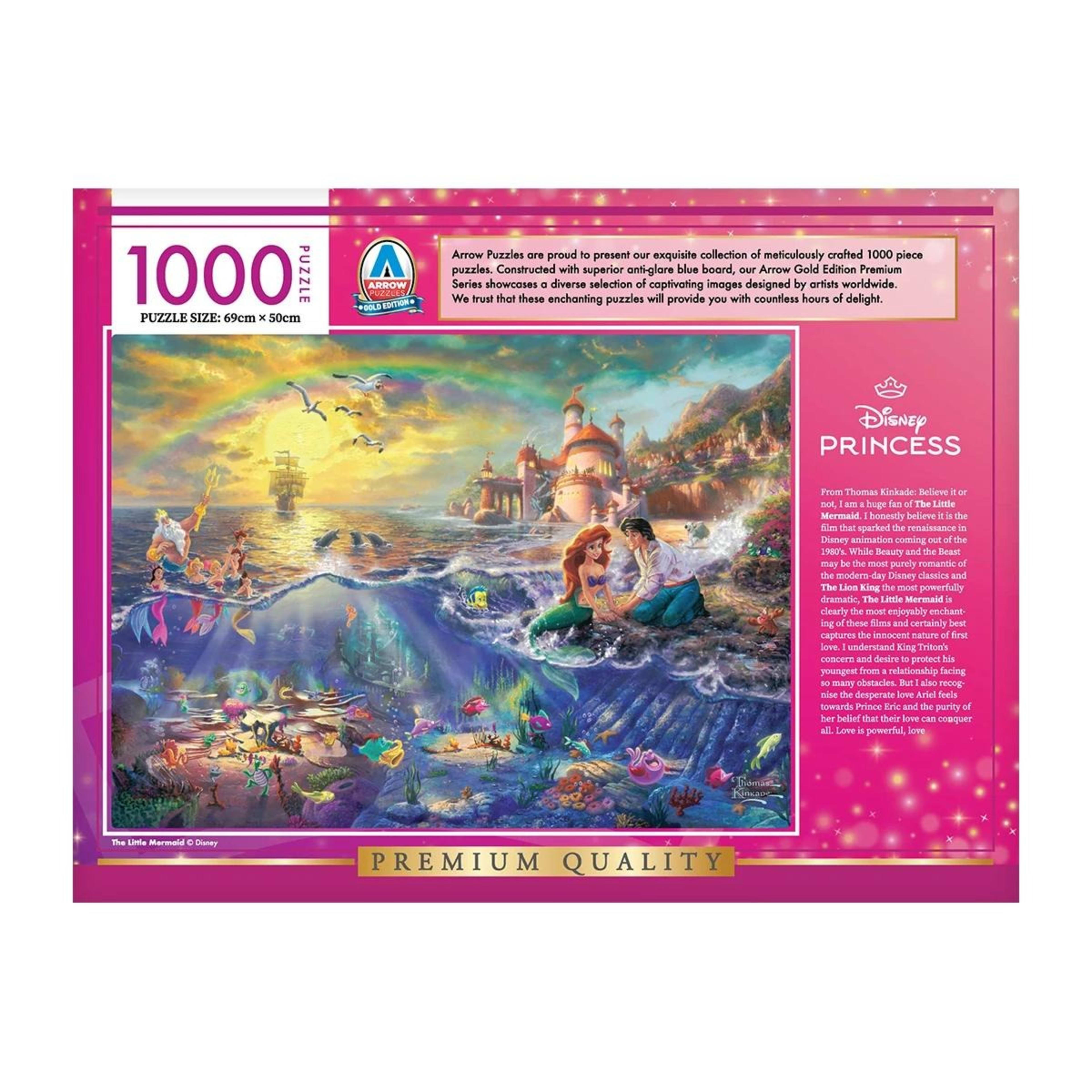 4 1000 Piece Disney Puzzle Set - Assorted, 4 of 10