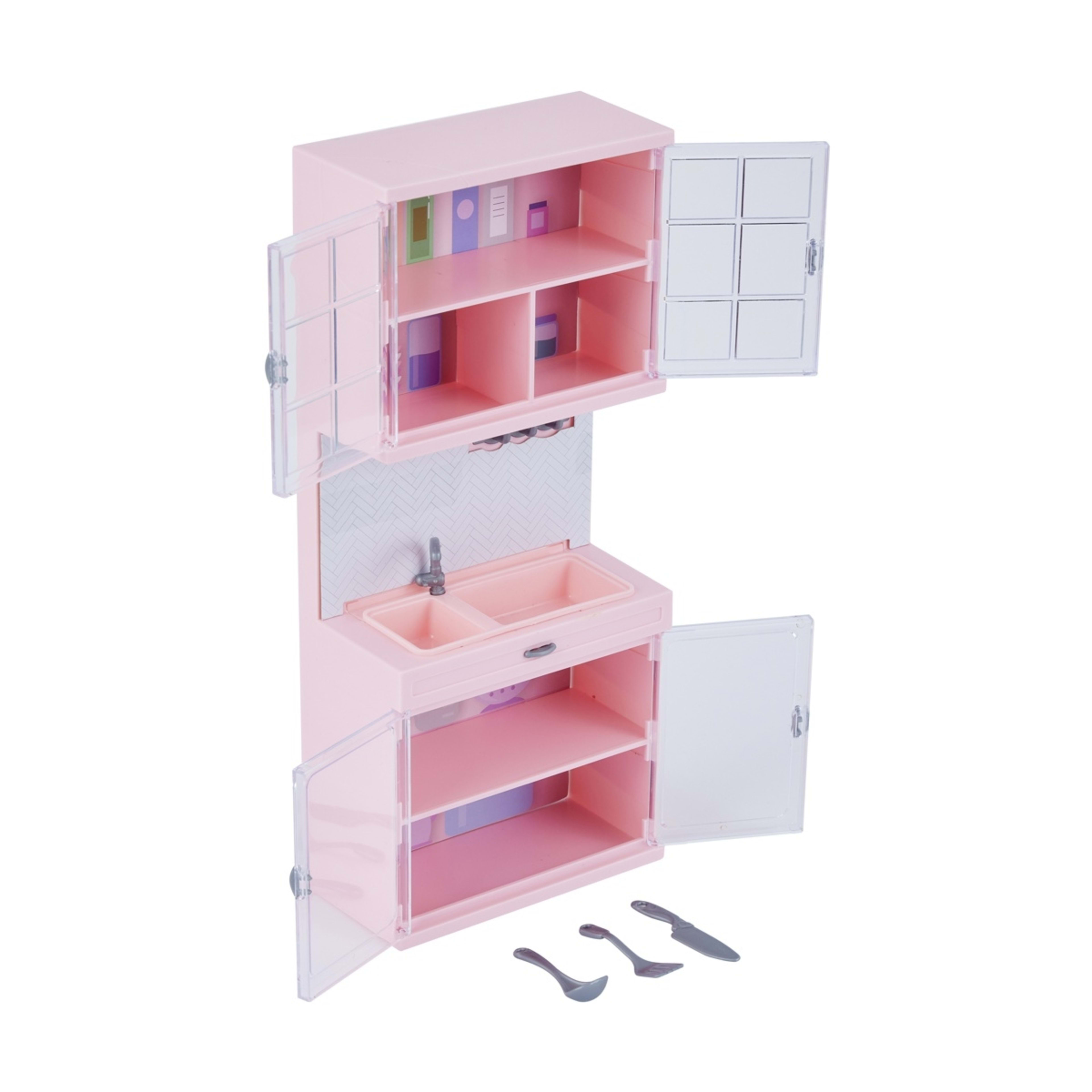 9 12 Piece Fashion Doll Kitchen Set, 9 of 10