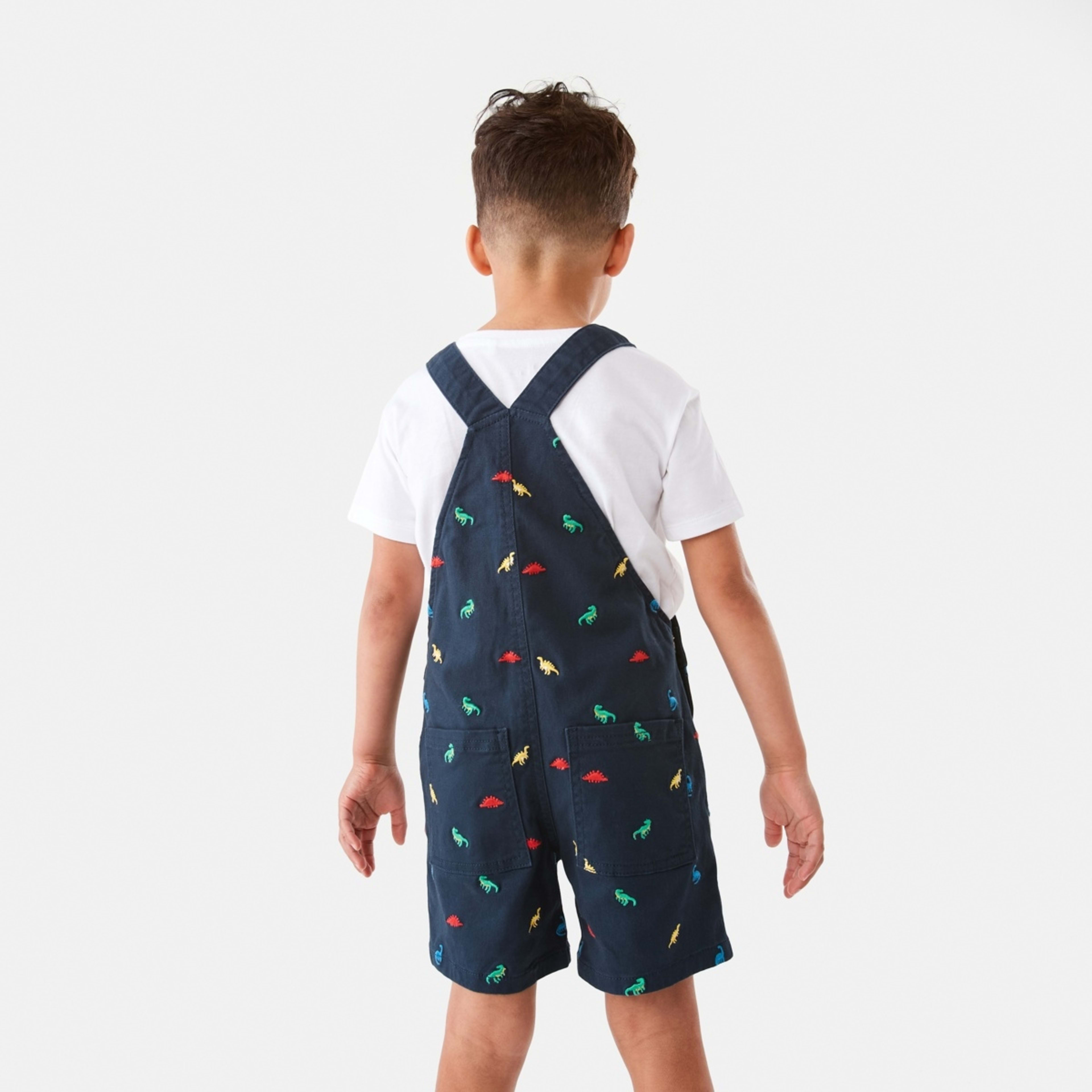 2 Overalls Dress Dino, 2 of 10