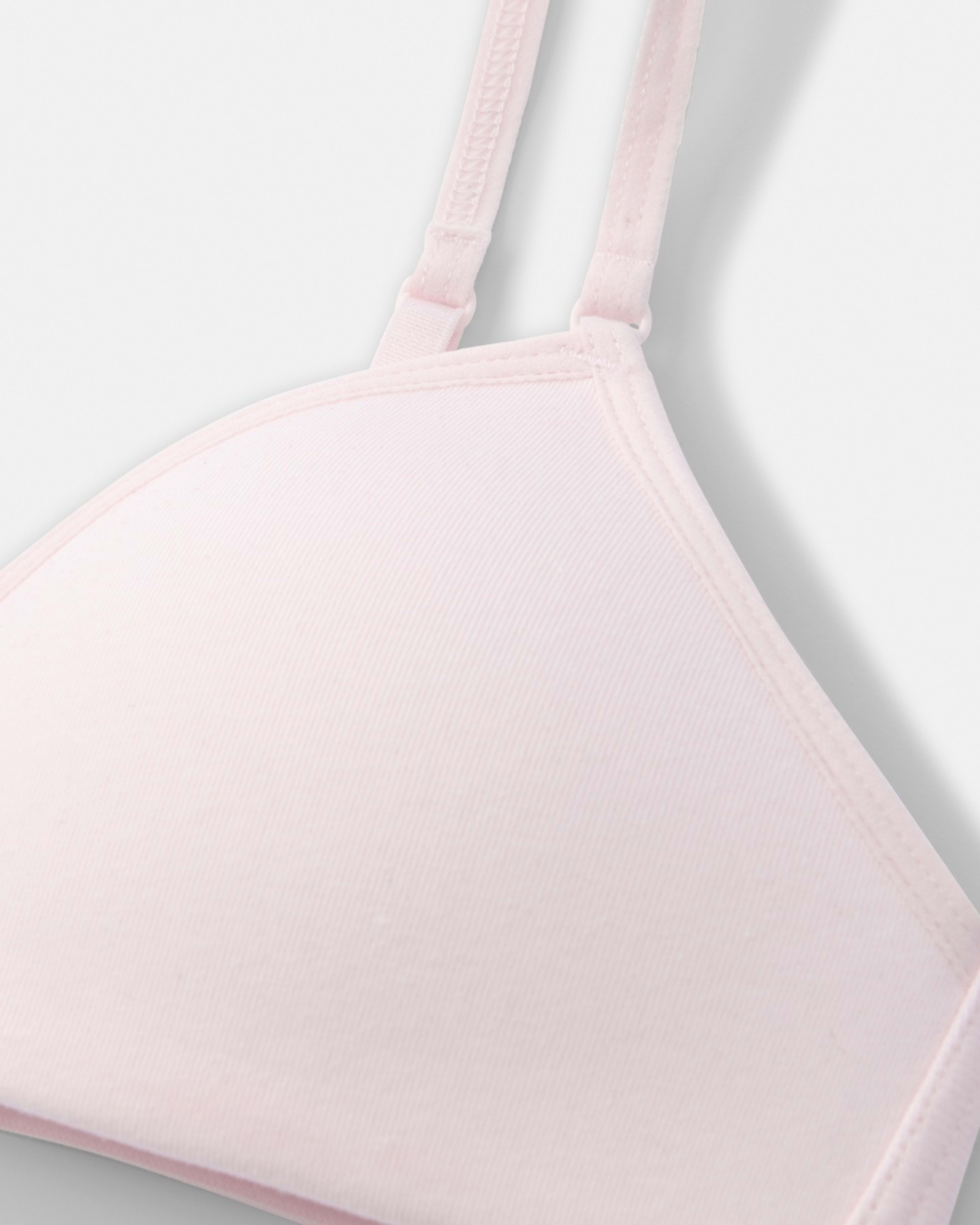 4 2 Pack Contoured Crop Top PINK, WHITE, 4 of 5