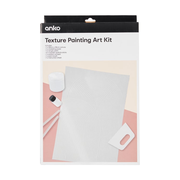 Texture Painting Art Kit Kmart