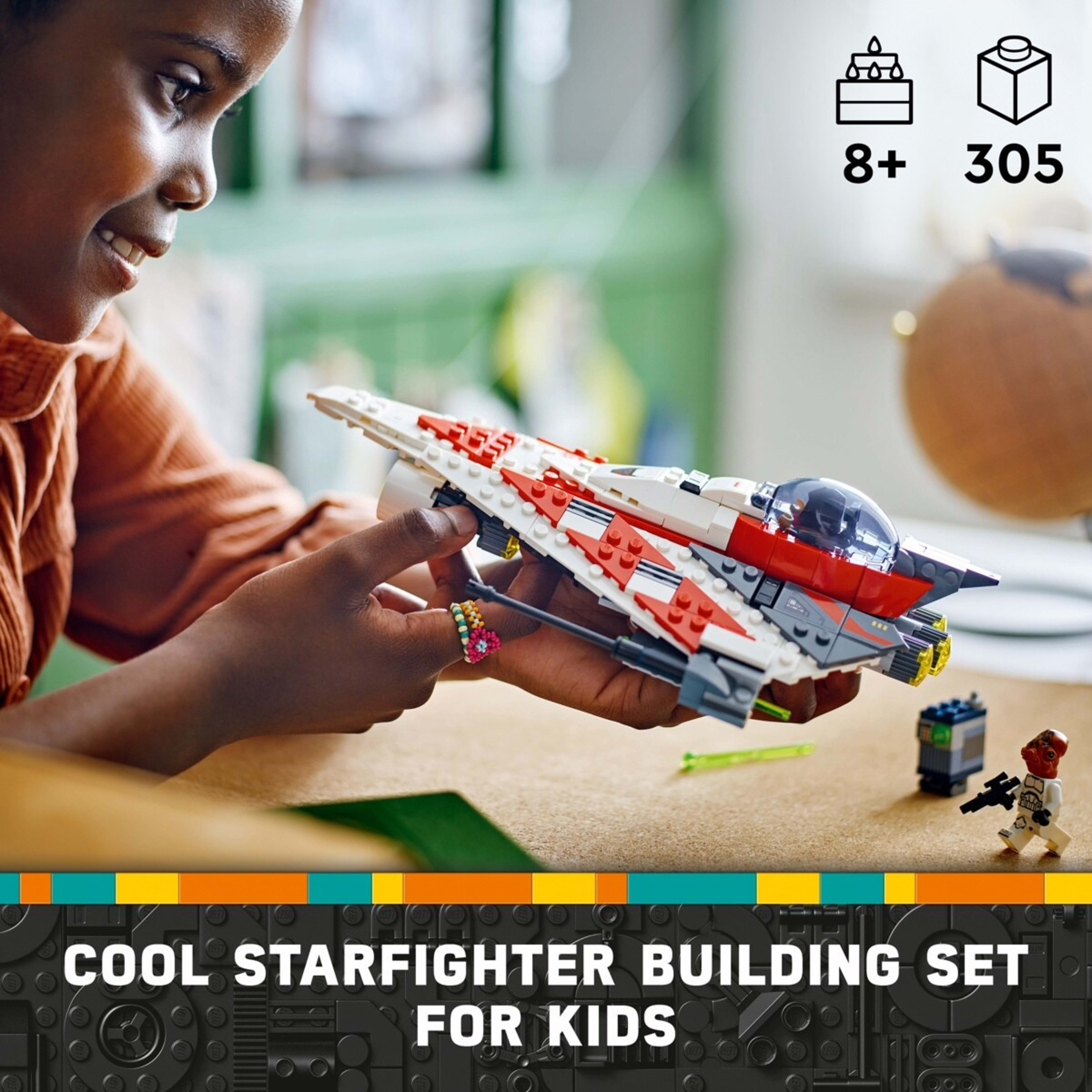 4 LEGO Star Wars Jedi Bob’s Starfighter 75388, 4 of 11