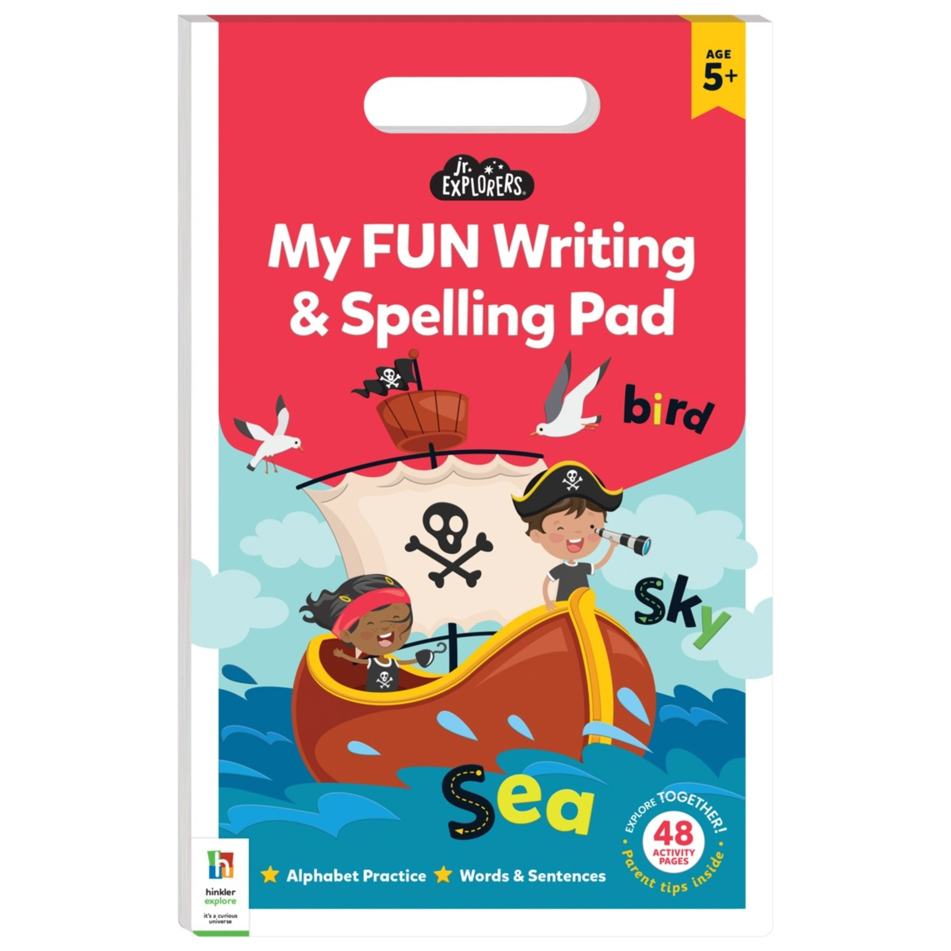 1 Jr. Explorers: My Fun Writing and Spelling Pad - Book