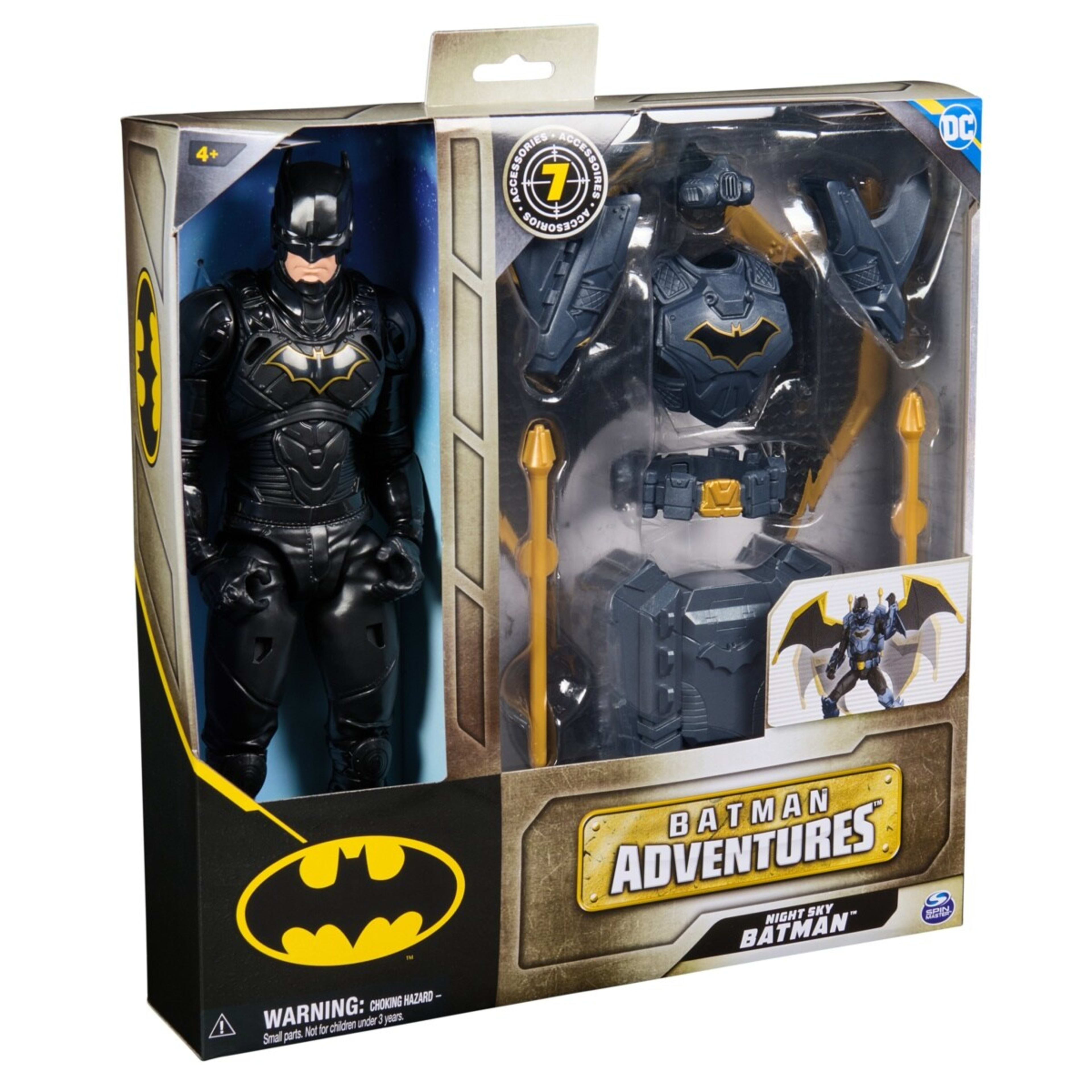 1 30cm DC Batman Adventures Night Sky Batman Action Figure, 1 of 6