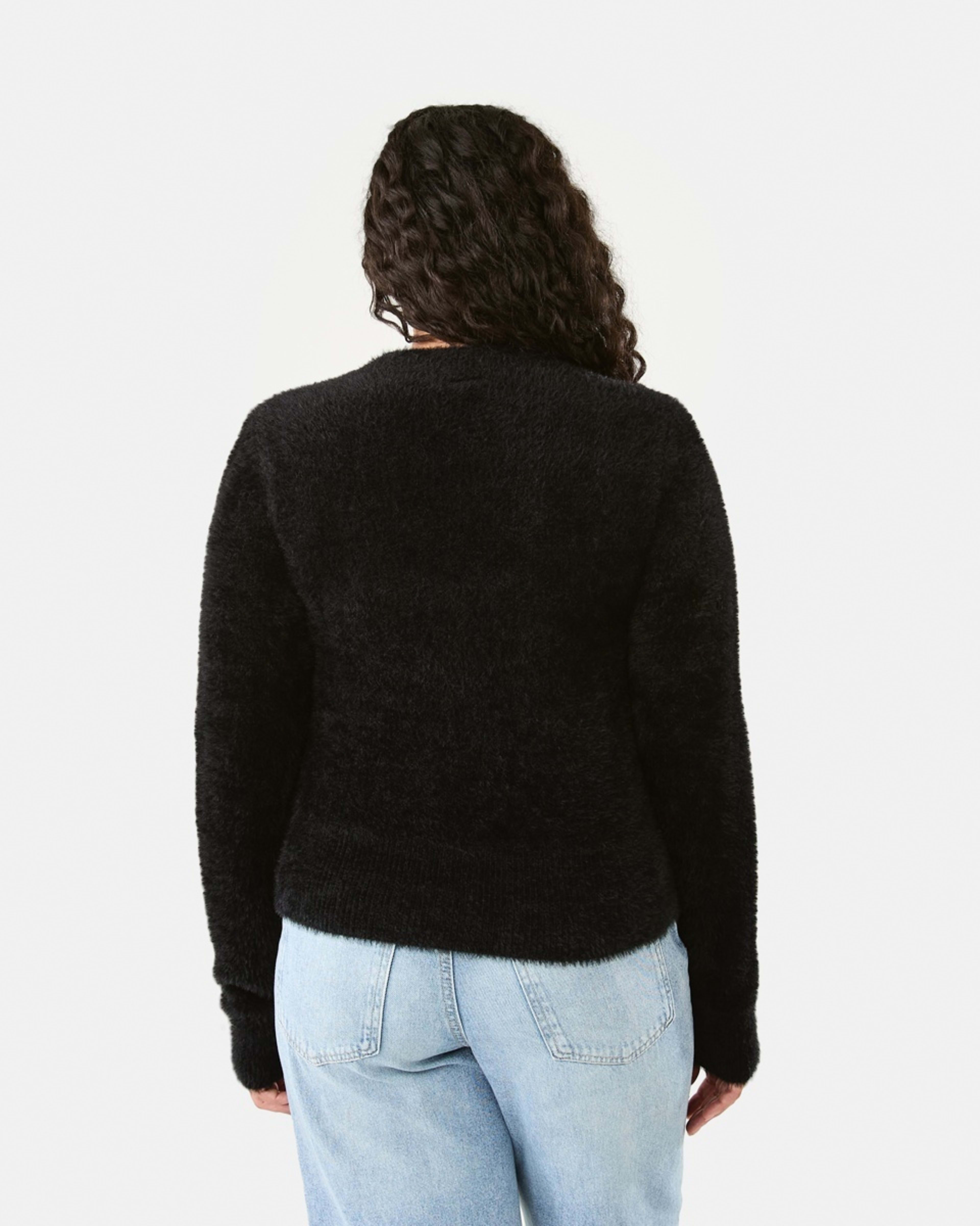 3 Eyelash Jumper Black, 3 of 6