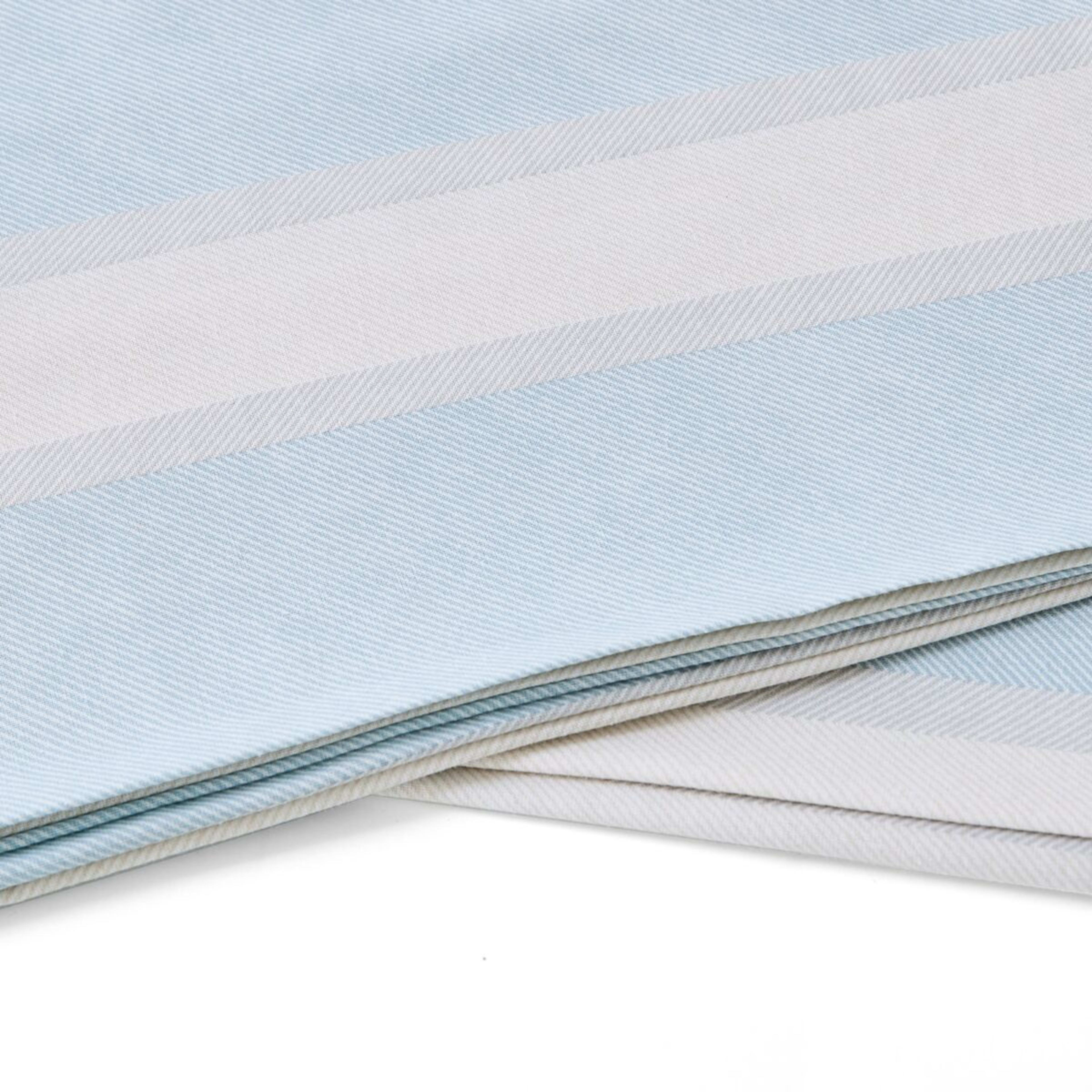 5 Cori Cotton Rich Reversible Quilt Cover Set - Double Bed, Blue, 5 of 7
