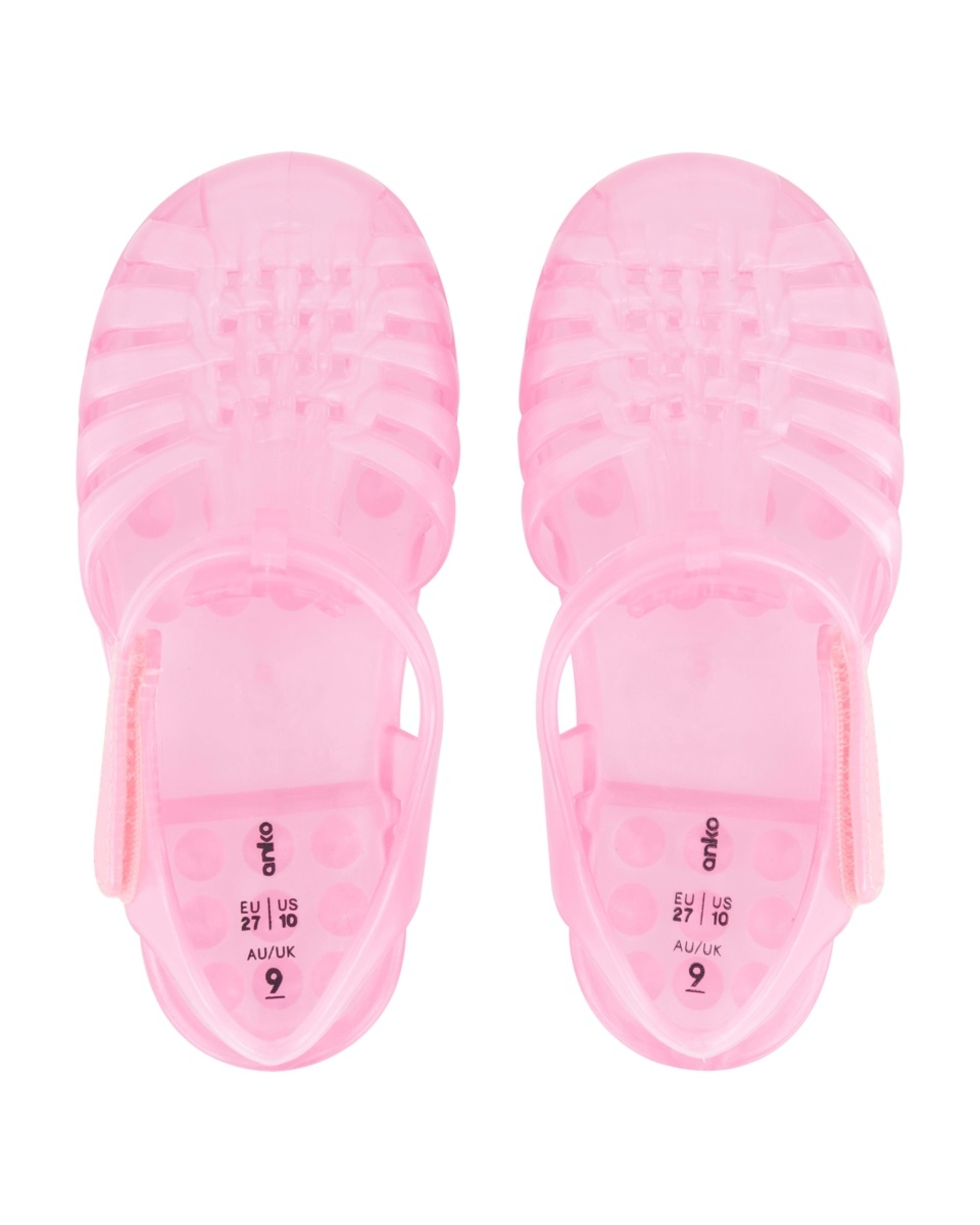 3 Junior Jelly Sandals PEARLISED PINK, 3 of 4