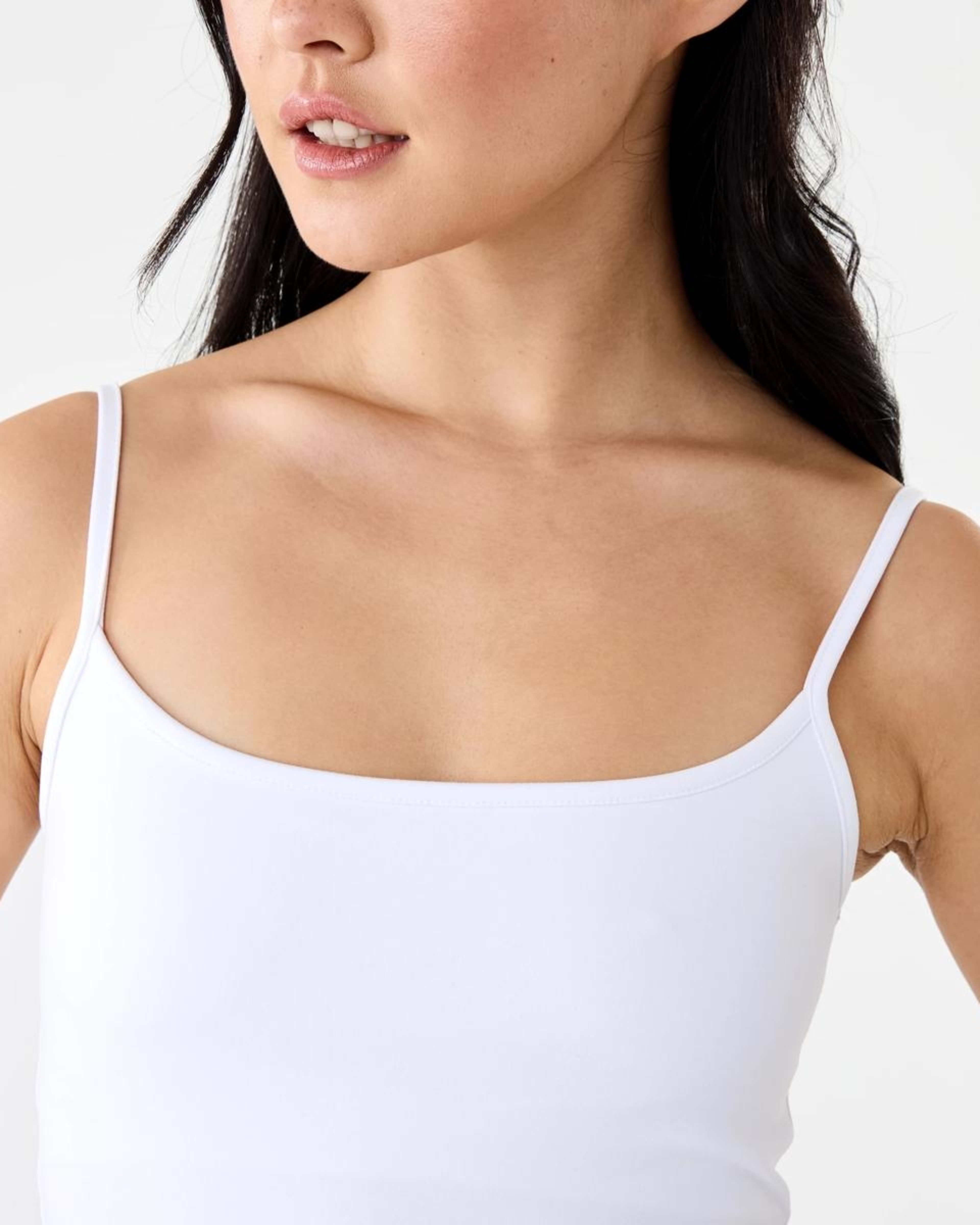 8 Contour Shelf Cami White, 8 of 8