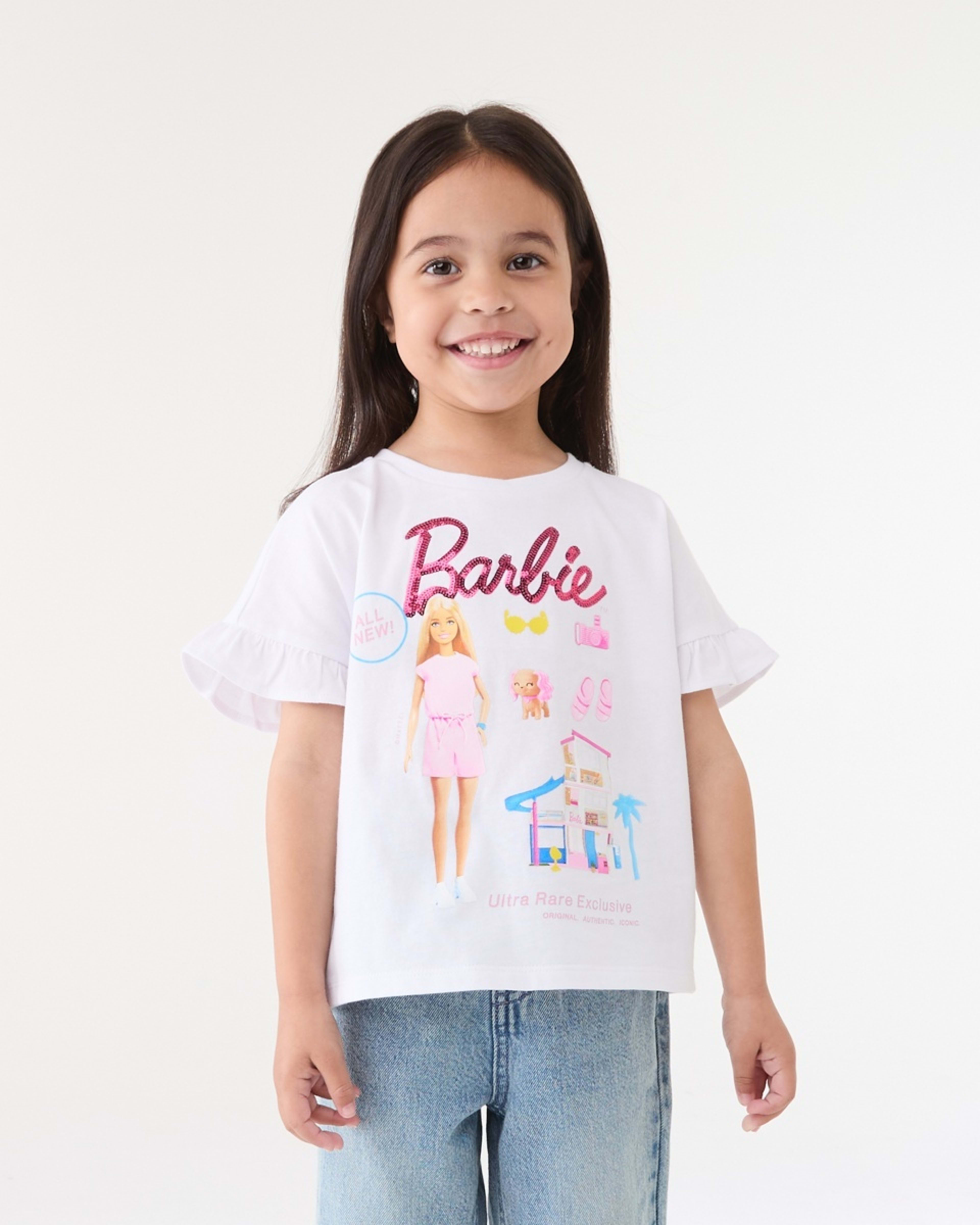 1 Barbie License Short Sleeve T-shirt BARBIE TEE, 1 of 6