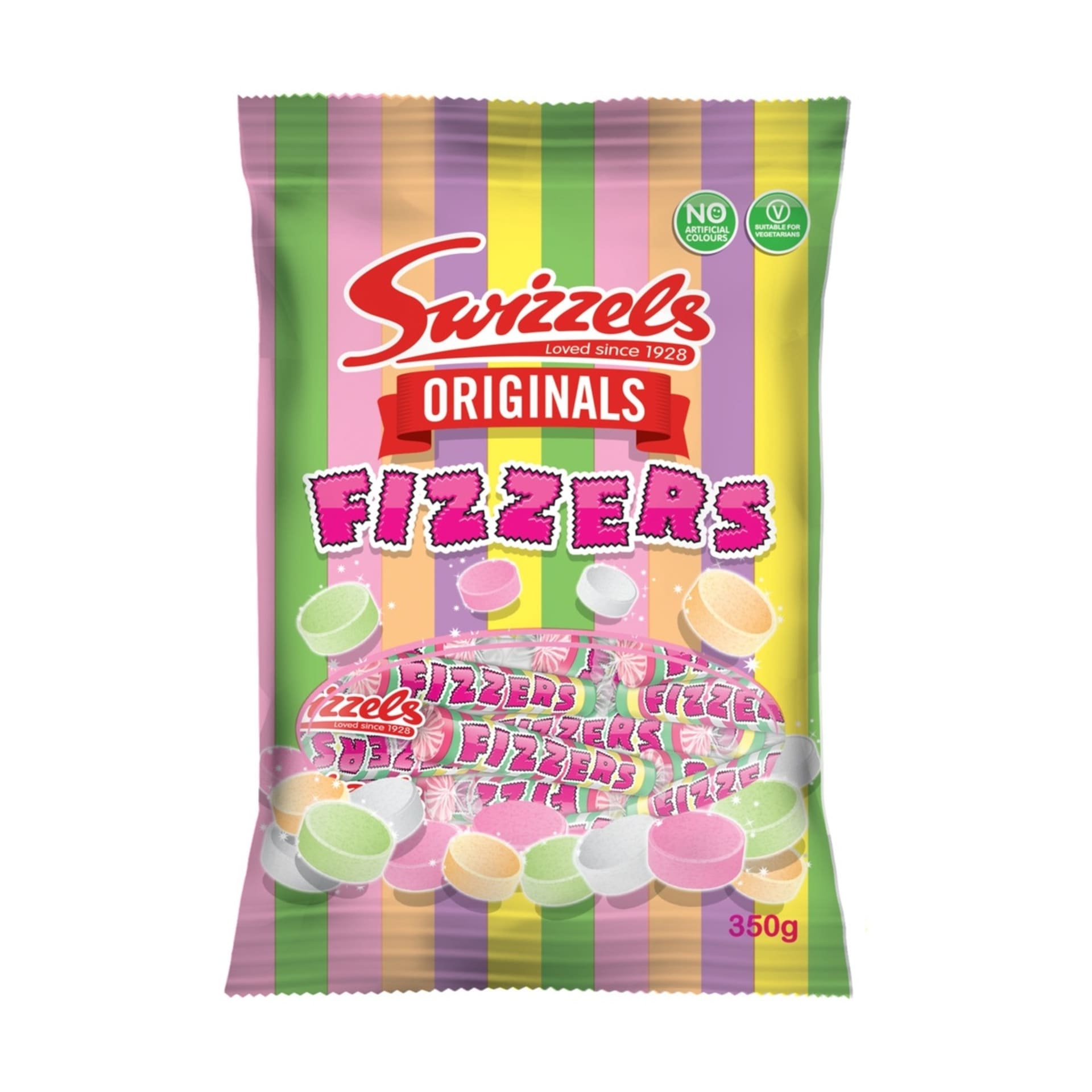 Swizzels Originals Fizzers 350g Kmart 3066