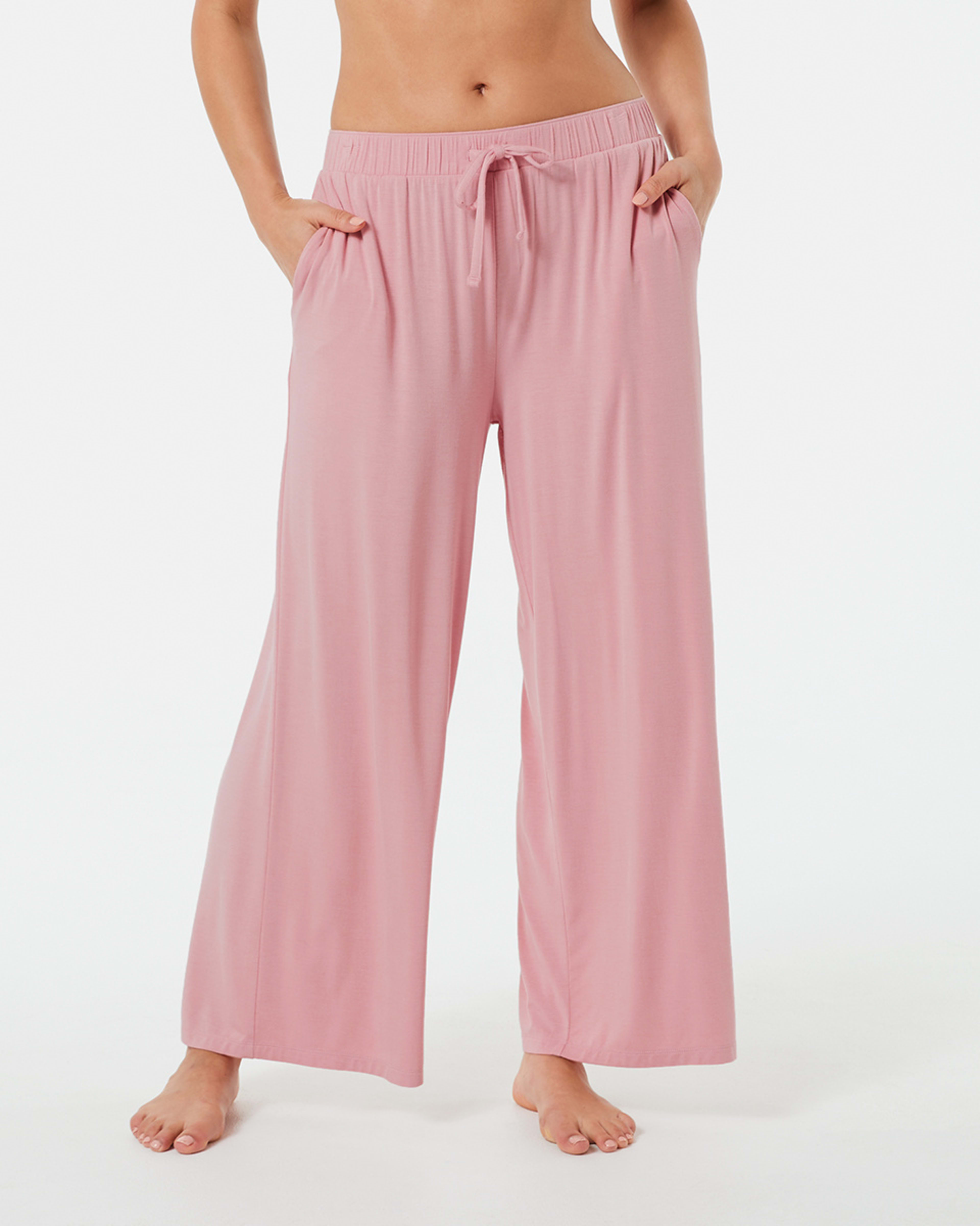 Wide Leg Comfort Pants Kmart