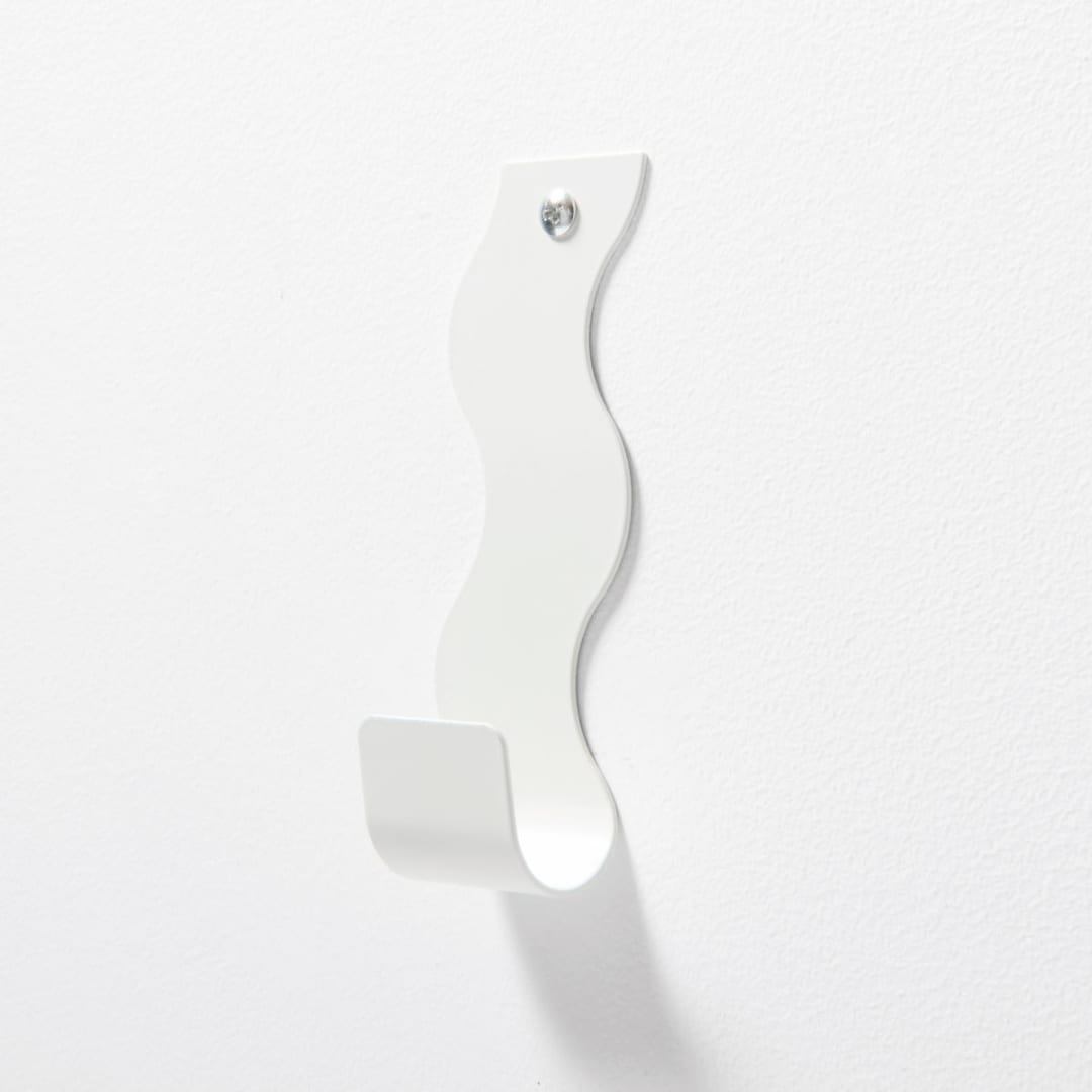 3 Pack Wavy Hooks White Kmart