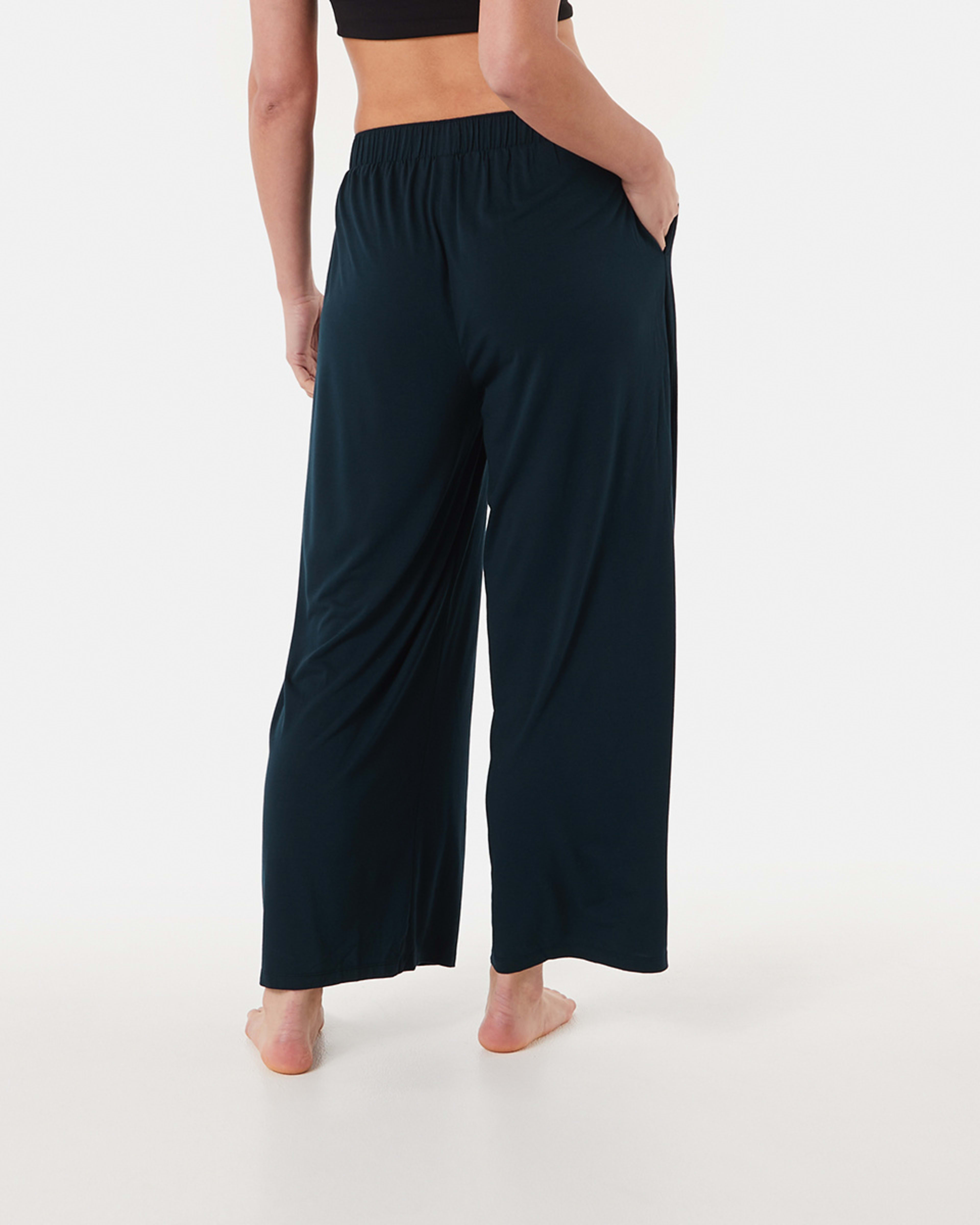 3 Wide Leg Comfort Pants MIDNIGHT, 3 of 5
